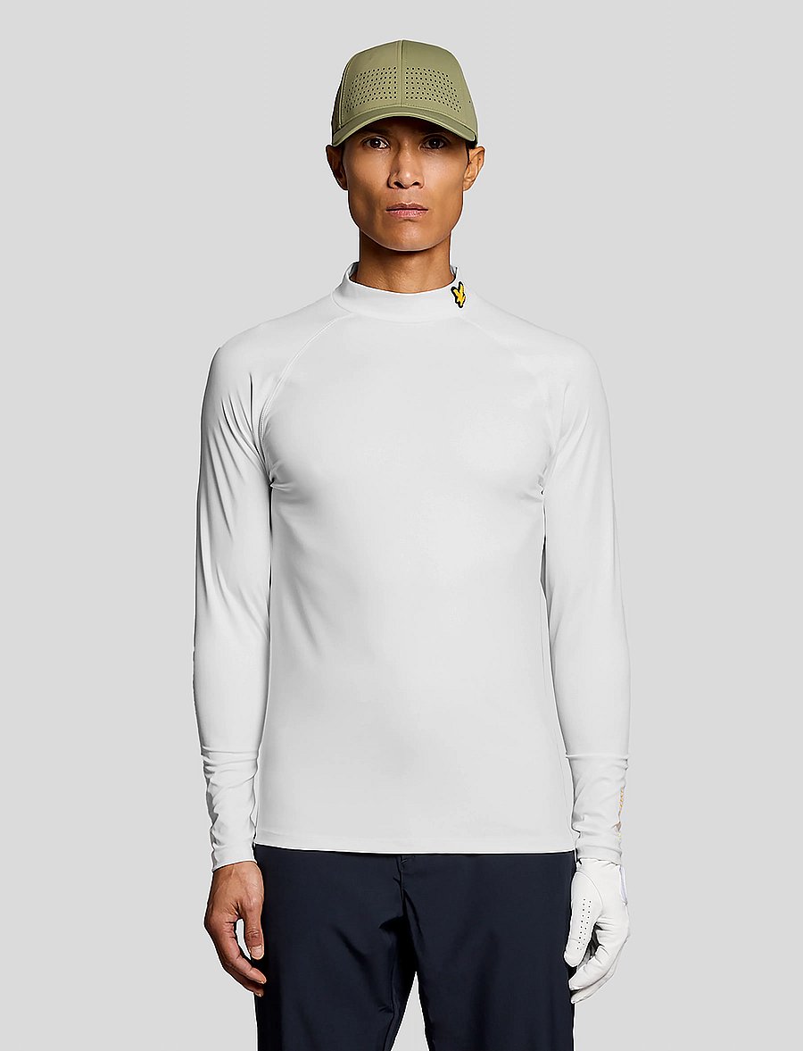 Lyle & Scott Sport - TECH BASELAYER - base layer tops - 626 white - 0