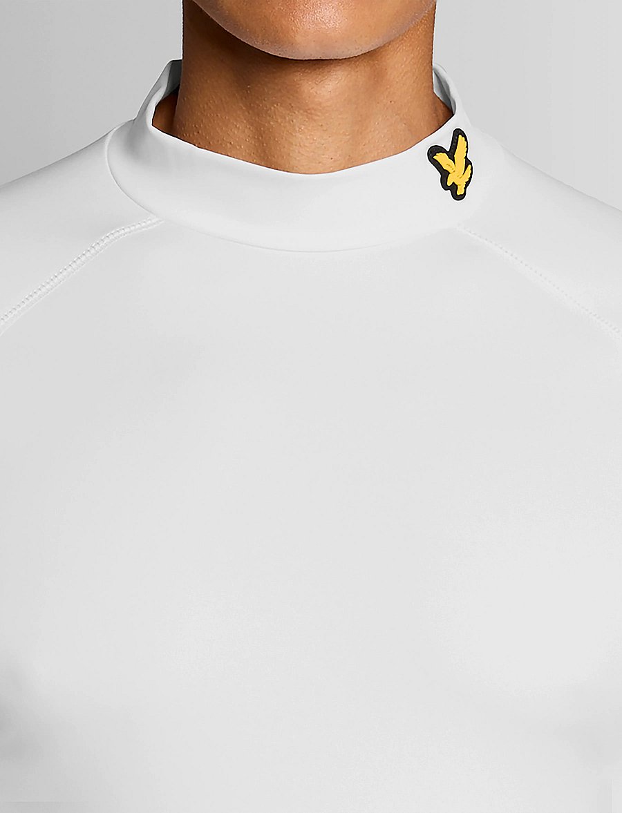 Lyle & Scott Sport - TECH BASELAYER - base layer tops - 626 white - 5