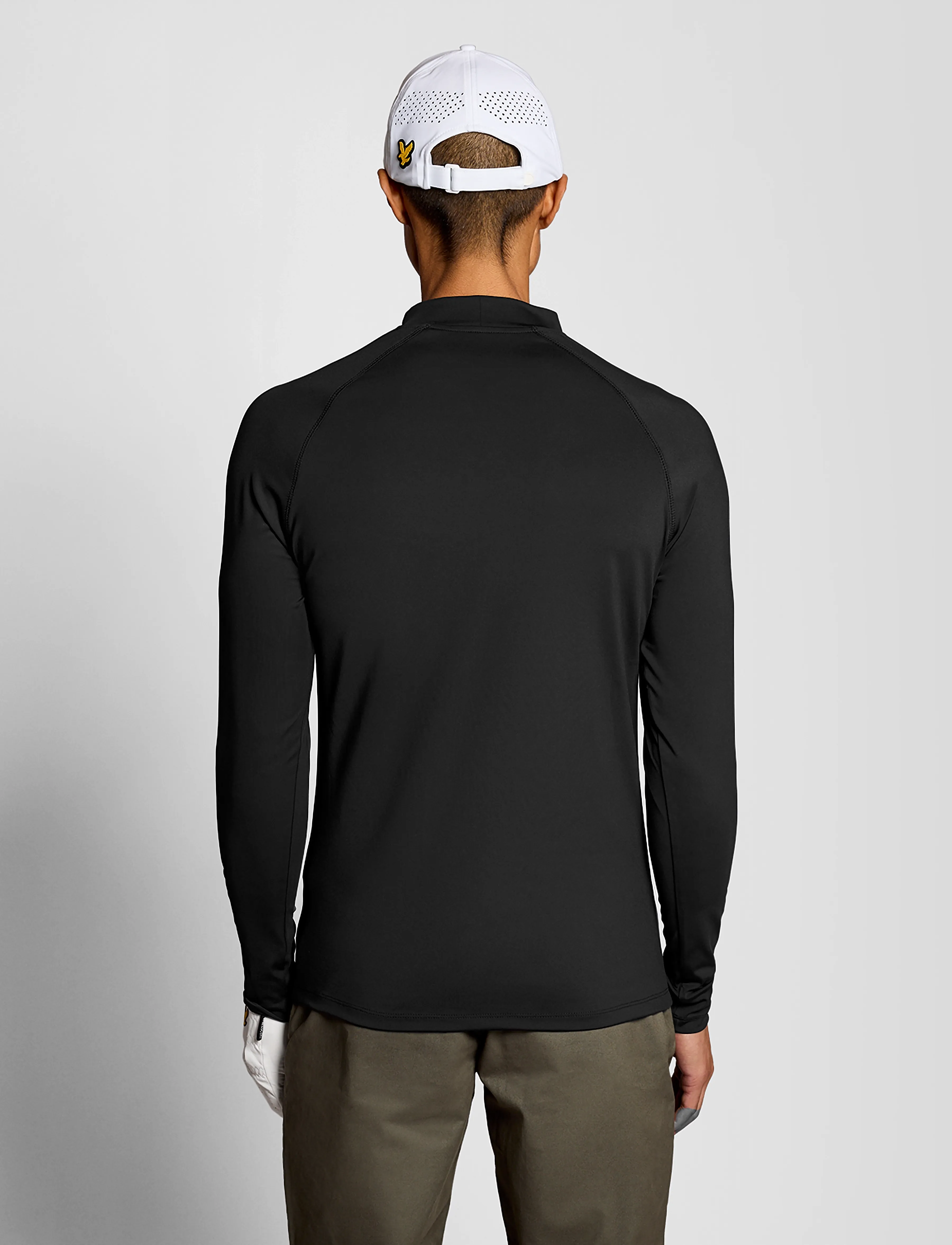 Lyle & Scott Sport - TECH BASELAYER - sügisene kokkuhoid - jet black - 3