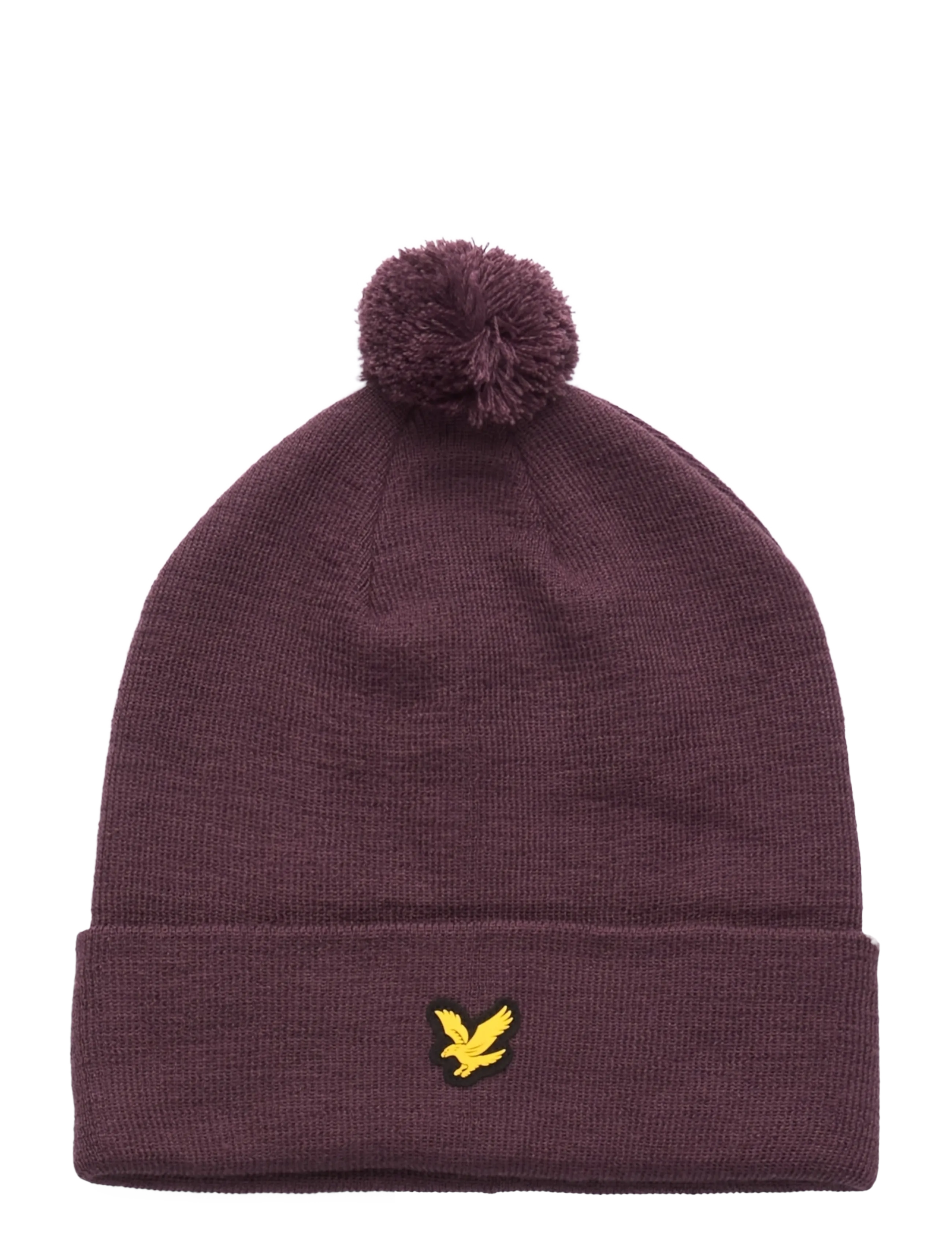 Lyle & Scott Sport Golf Merino Blend Beanie - Lyle & Scott Sport - Z292 BERRY / burgundy