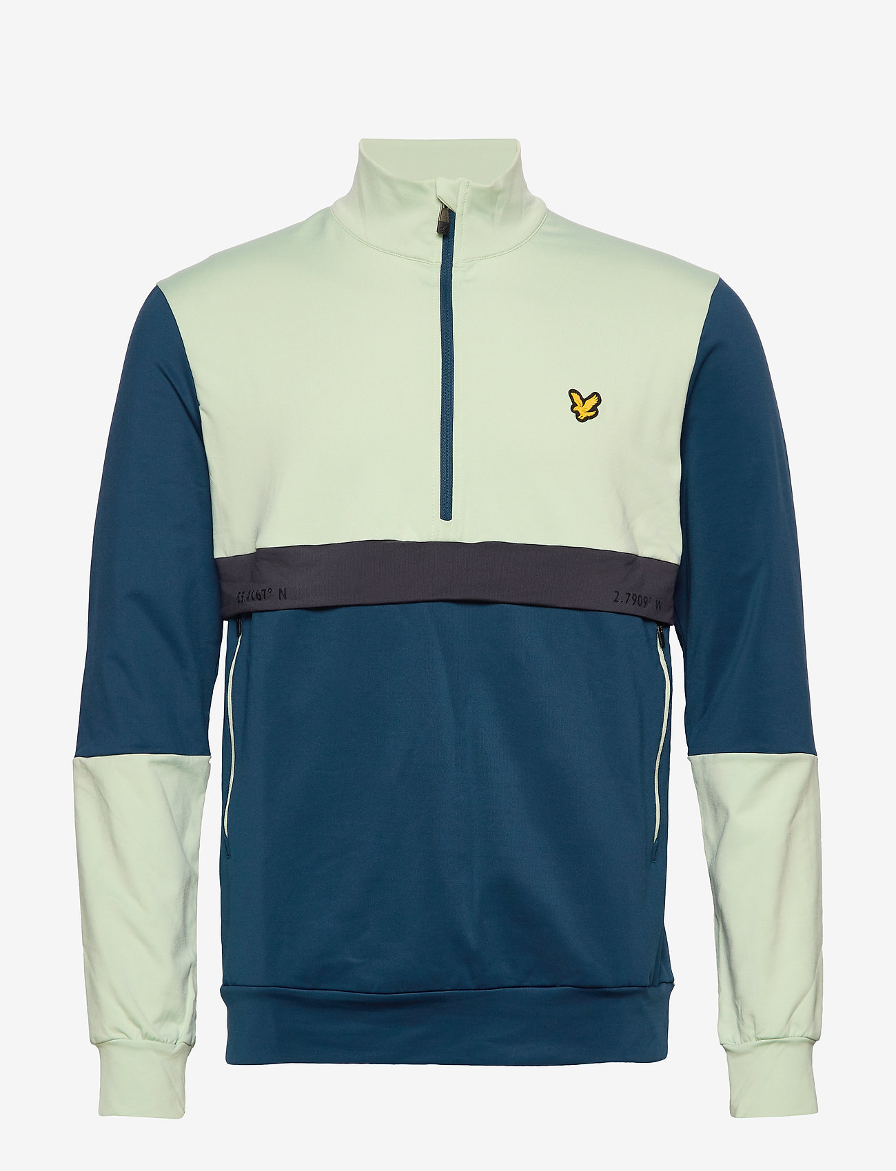 Lyle & Scott Sport - Tech Track 1/2 Zip - deep fjord - 0