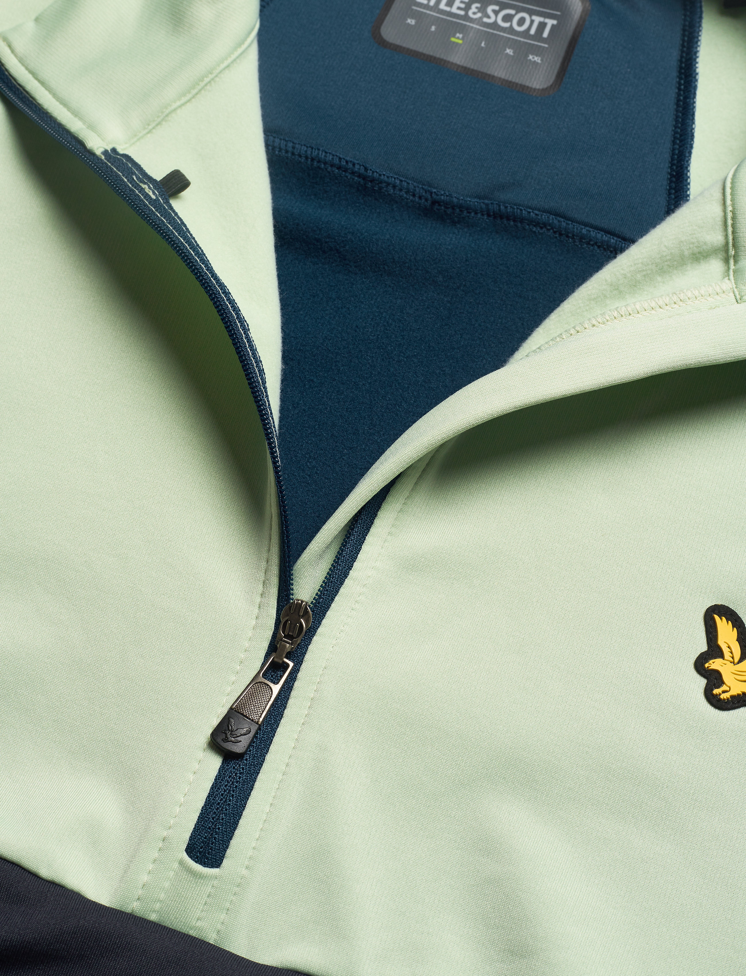 Lyle & Scott Sport - Tech Track 1/2 Zip - deep fjord - 2