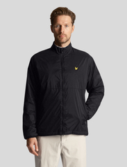 Lyle & Scott Sport - Windjammer Packable Jacket - golf jackets - z865 jet black - 0