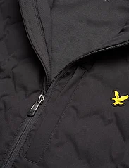 Lyle & Scott Sport - Welded Check Fleece Gilet - sports jackets - z865 jet black - 2