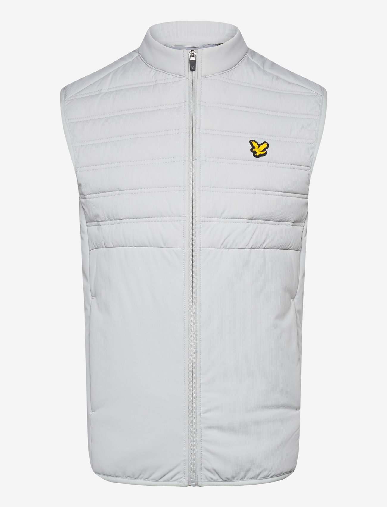 Lyle & Scott Sport - Hybrid Double Baffle Gilet - kamizelki - z04 pebble - 1