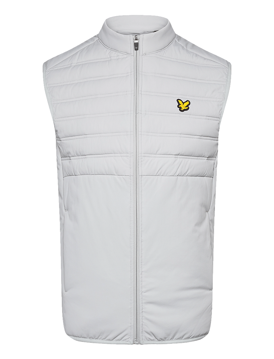 Lyle & Scott Sport - Hybrid Double Baffle Gilet - veste - z04 pebble - 1