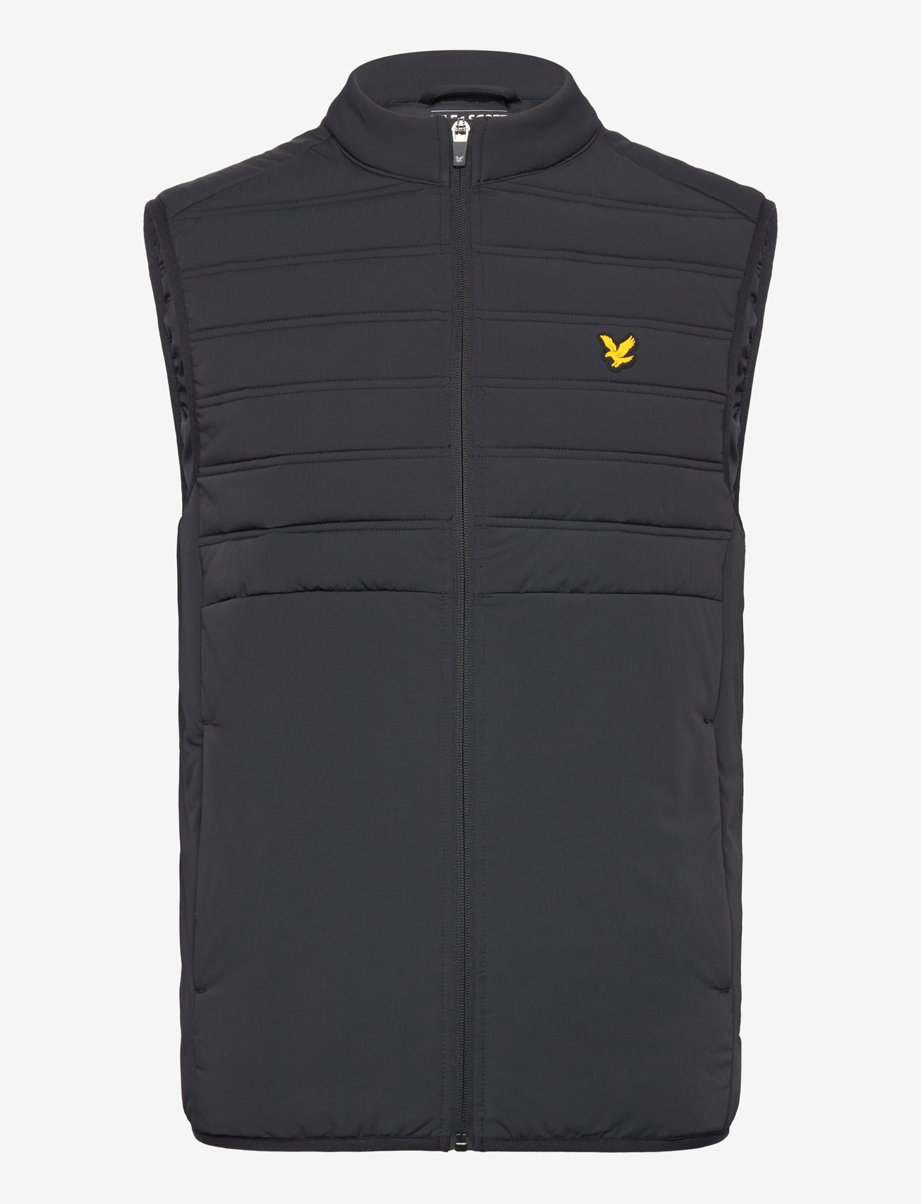 Lyle & Scott Sport - Hybrid Double Baffle Gilet - vests - z865 jet black - 1