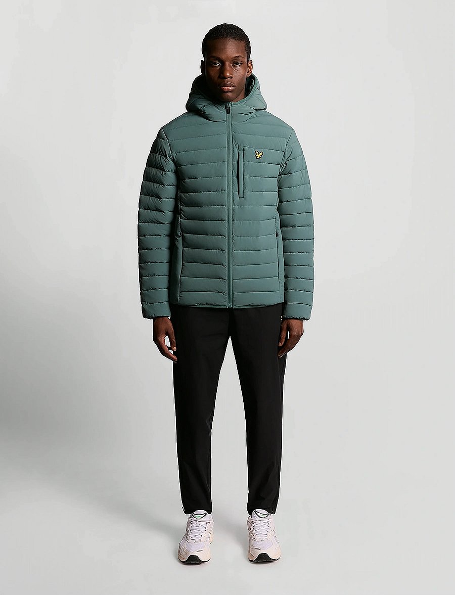 Lyle & Scott Sport - Stretch Lightweight Quilted Jacket - daunenjacken - x858 silver pine - 4