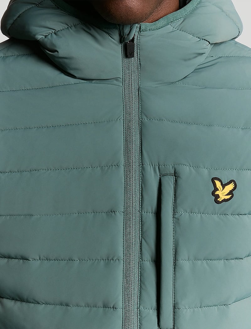 Lyle & Scott Sport - Stretch Lightweight Quilted Jacket - daunenjacken - x858 silver pine - 5