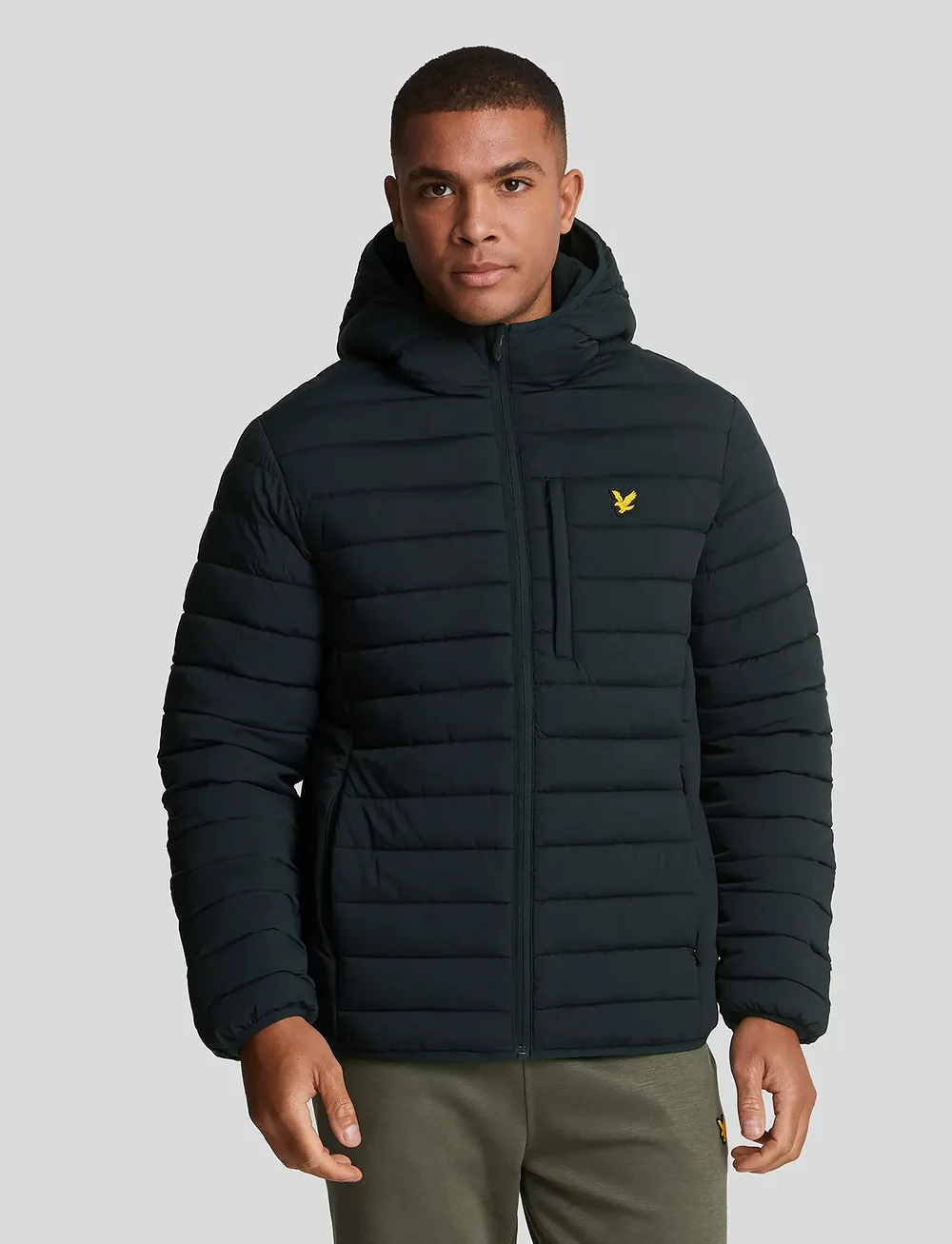 Lyle & Scott Sport - Stretch Lightweight Quilted Jacket - winter jackets - z271 dark navy - 0