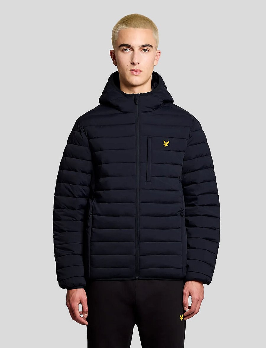 Lyle & Scott Sport - Stretch Lightweight Quilted Jacket - sulejoped ja voodriga joped - z271 dark navy - 0