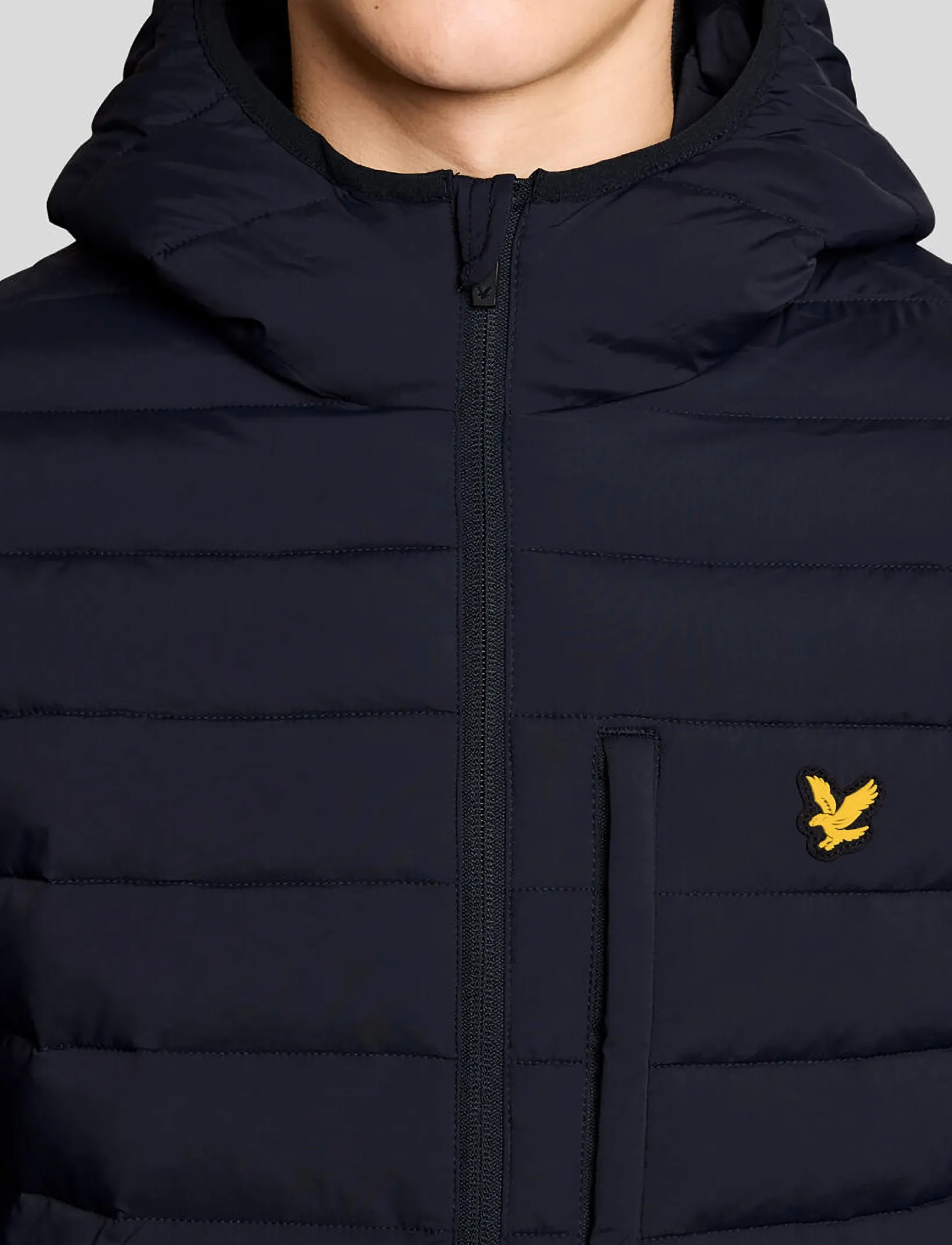 Lyle & Scott Sport - Stretch Lightweight Quilted Jacket - sulejoped ja voodriga joped - z271 dark navy - 5