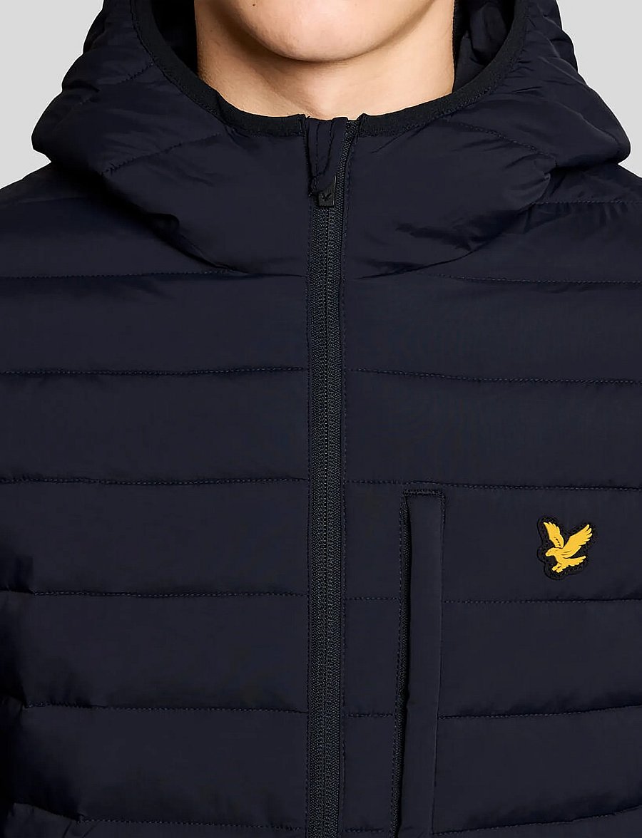 Lyle & Scott Sport - Stretch Lightweight Quilted Jacket - sulejoped ja voodriga joped - z271 dark navy - 5