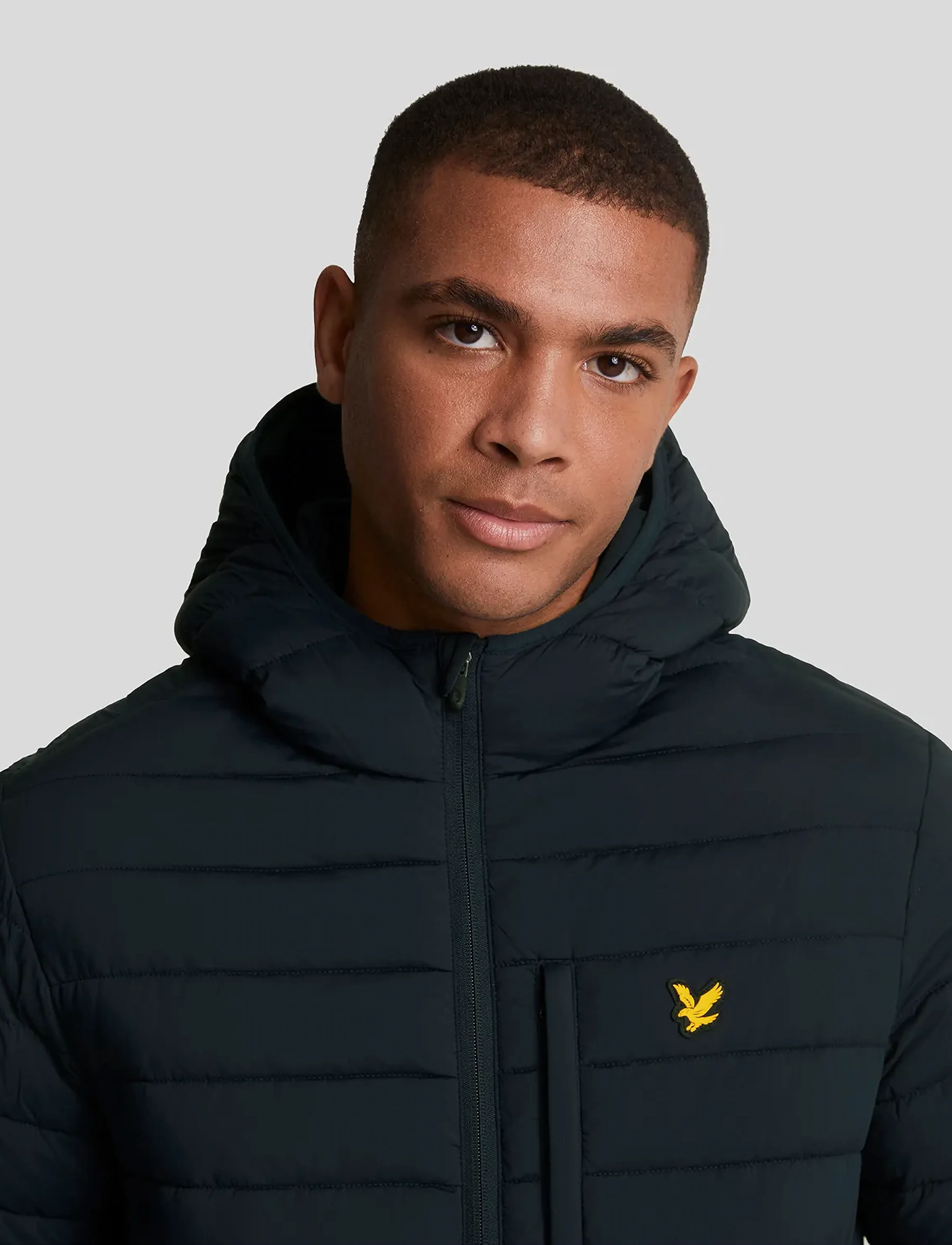 Lyle & Scott Sport - Stretch Lightweight Quilted Jacket - down jackets - z271 dark navy - 5