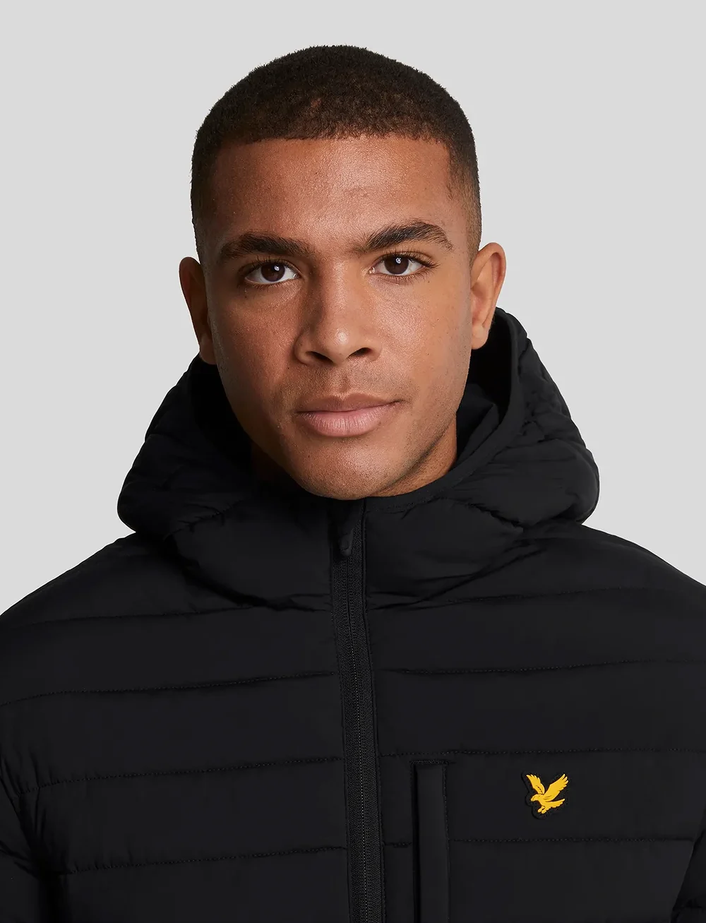 Lyle & Scott Sport - Stretch Lightweight Quilted Jacket - winterjacken - z865 jet black - 5