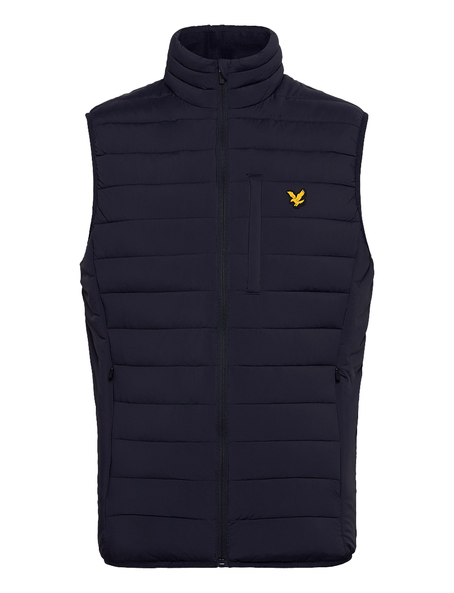 Lyle & Scott Sport - Stretch Lightweight Quilted Gilet - z271 dark navy - 1