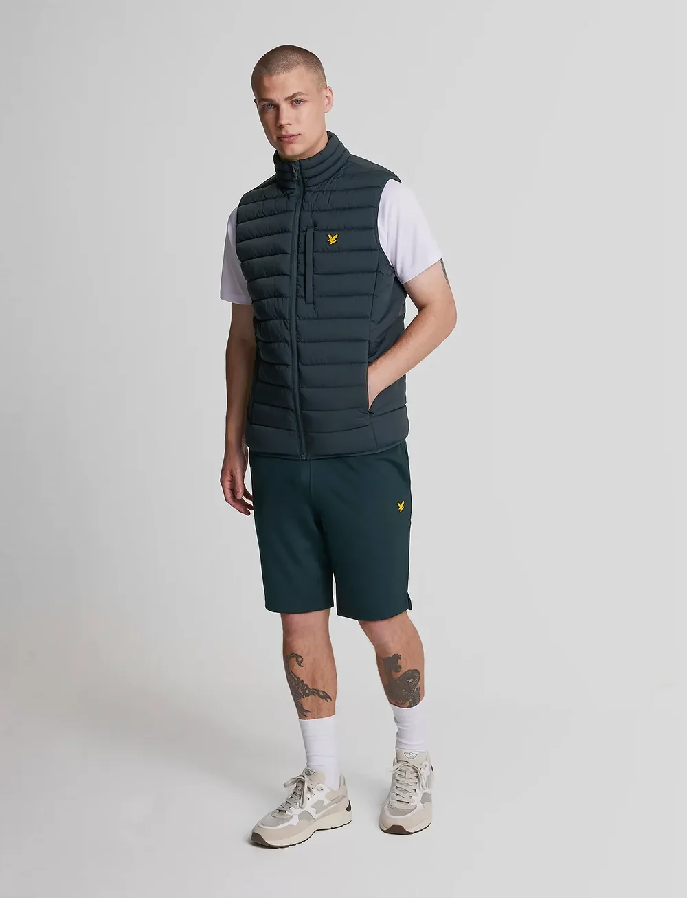 Lyle & Scott Sport - Stretch Lightweight Quilted Gilet - veste - z271 dark navy - 4
