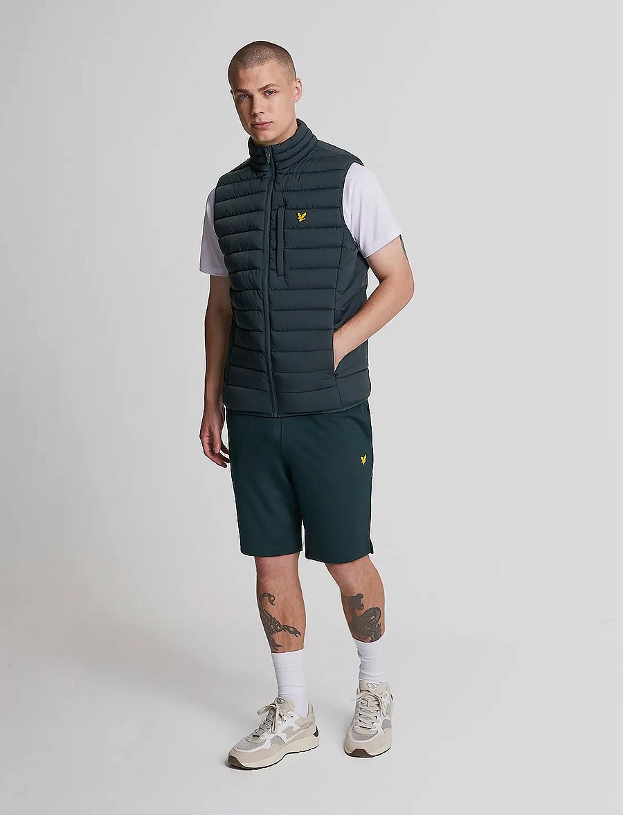 Lyle & Scott Sport - Stretch Lightweight Quilted Gilet - z271 dark navy - 4