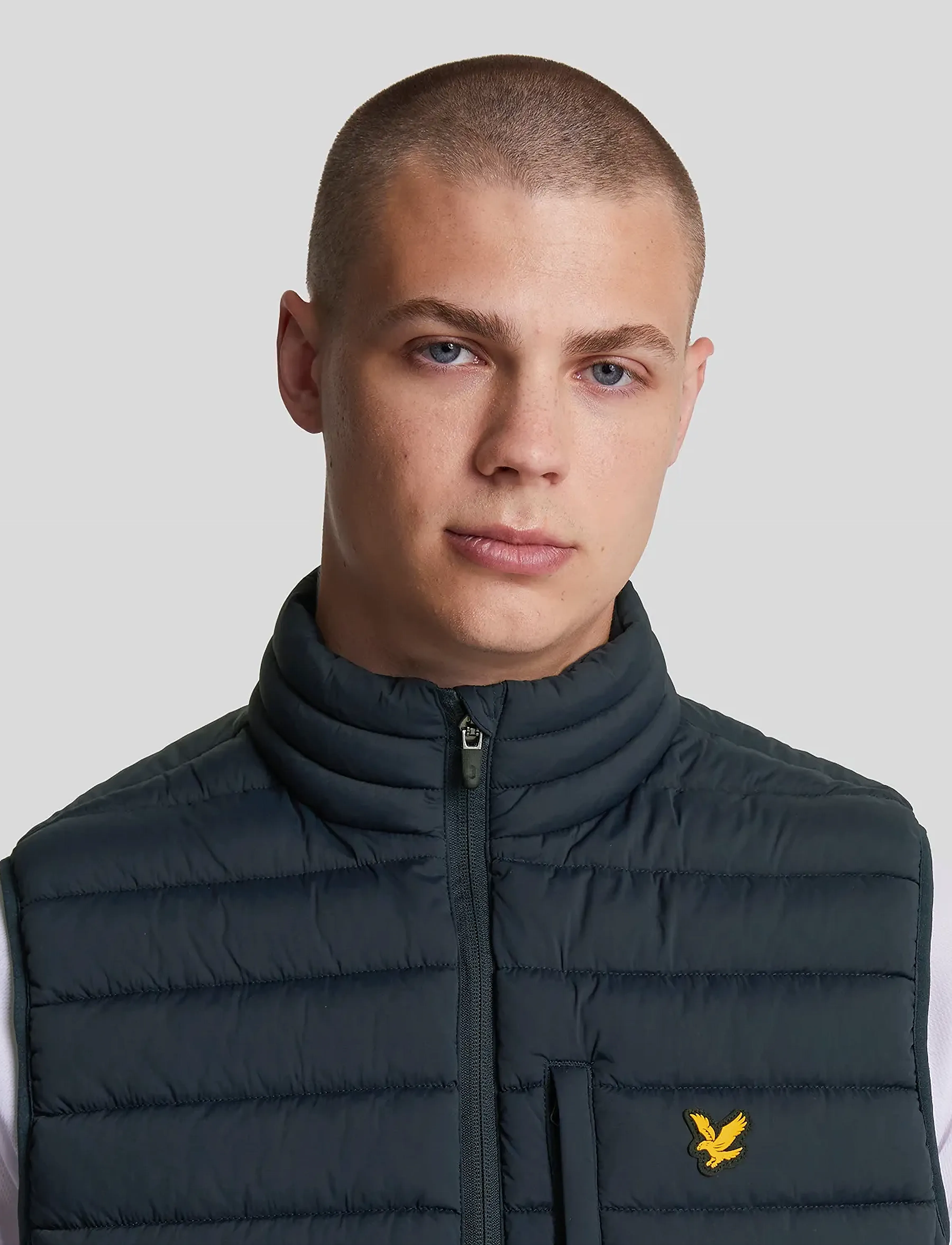 Lyle & Scott Sport - Stretch Lightweight Quilted Gilet - z271 dark navy - 5