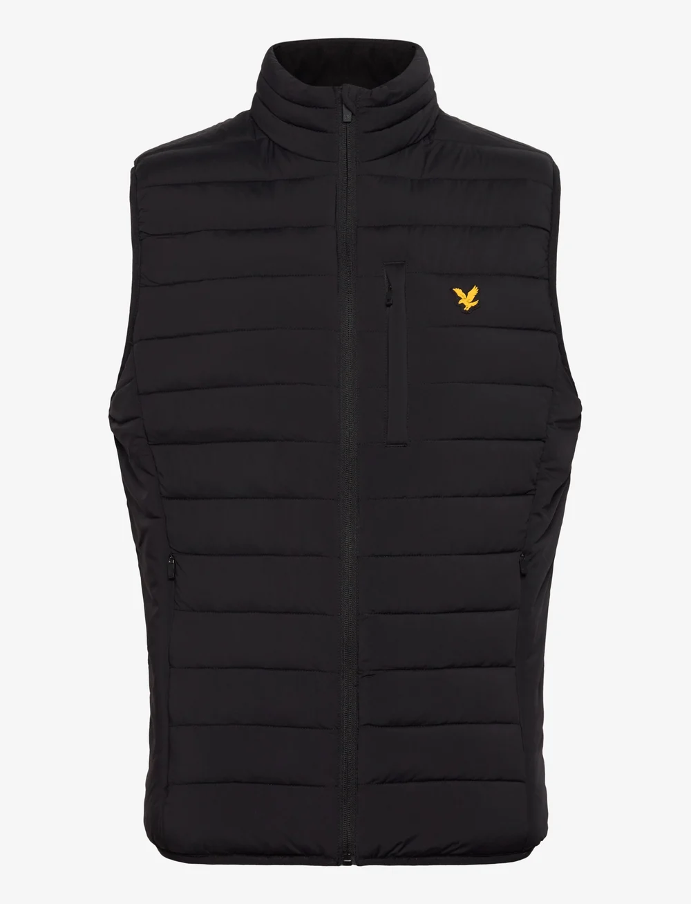 Lyle & Scott Sport - Stretch Lightweight Quilted Gilet - vests - z865 jet black - 1
