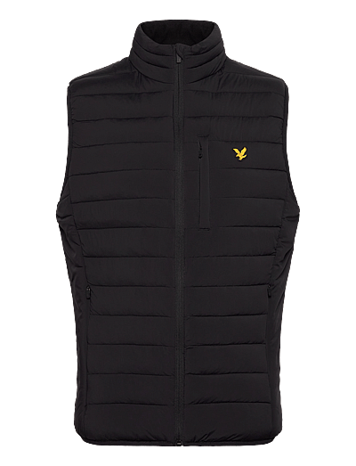 Lyle & Scott Sport Stretch Lightweight Quilted Gilet - Yttertøy - Z865 JET BLACK / black