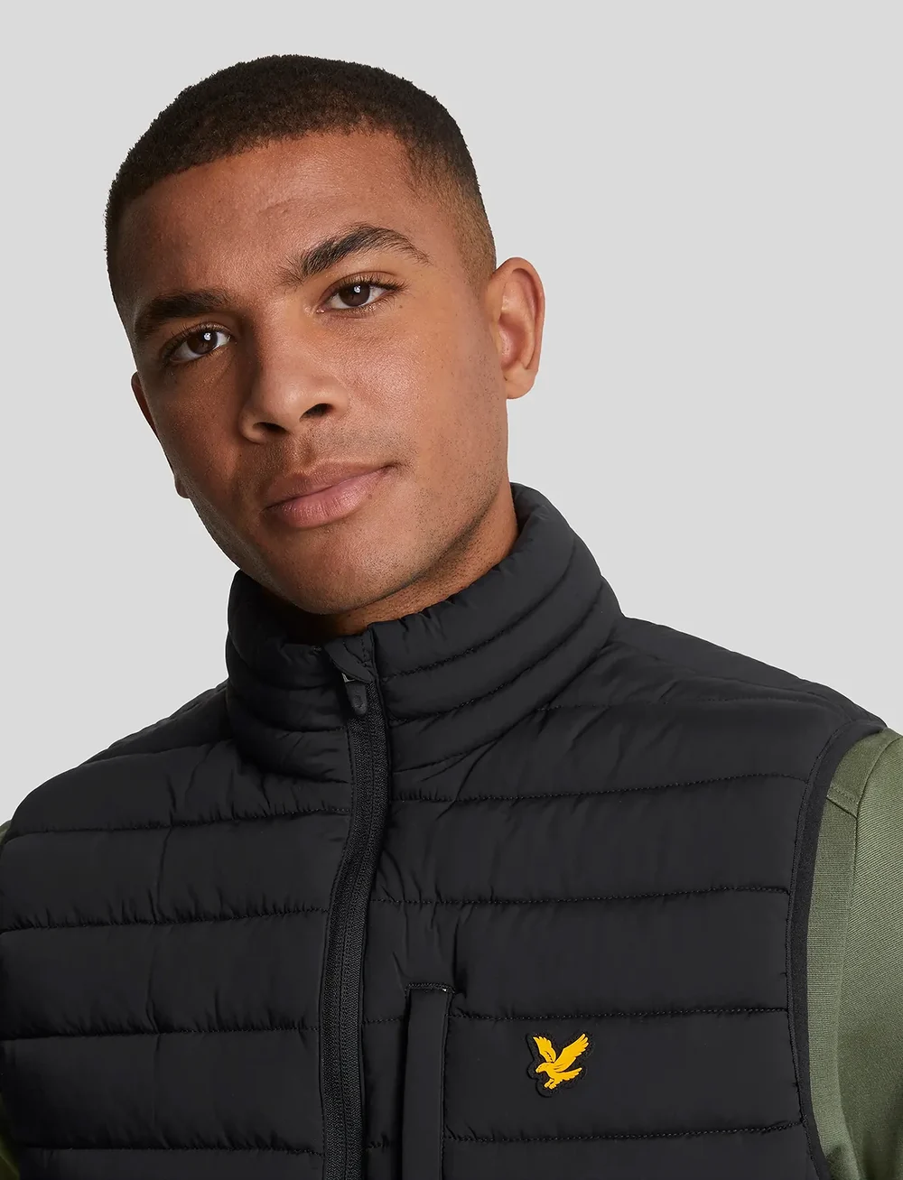 Lyle & Scott Sport - Stretch Lightweight Quilted Gilet - vests - z865 jet black - 5