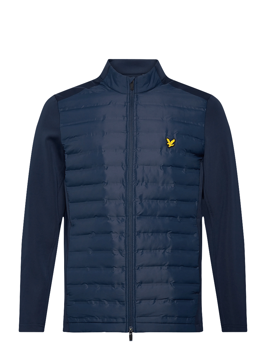 Lyle & Scott Sport - Hybrid Quilted Full Zip Golf Jacket - doudounes - ryder blue - 1
