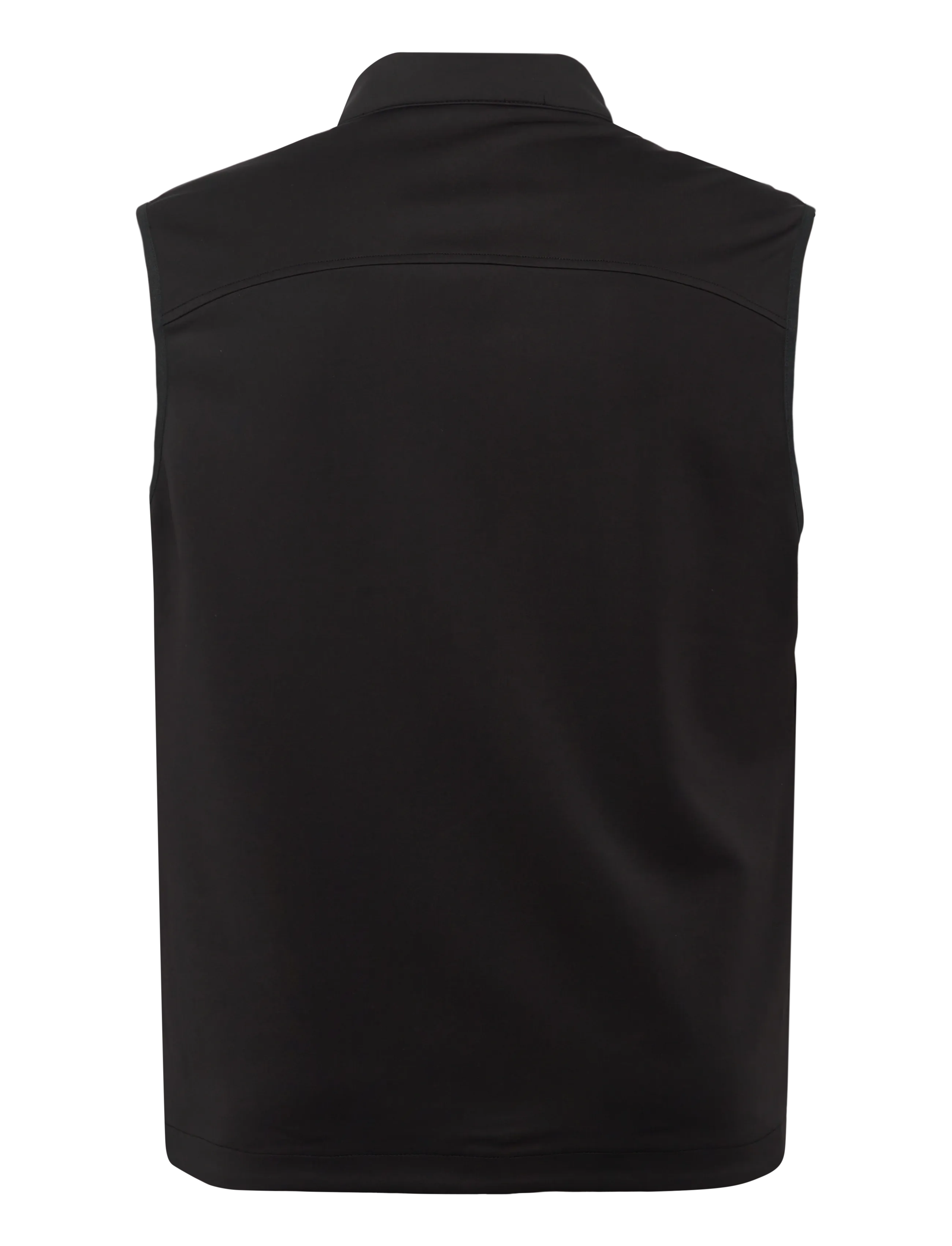 Lyle & Scott Sport - Hybrid Quilted Full Zip Golf Gilet - gilets sans manches - jet black - 2