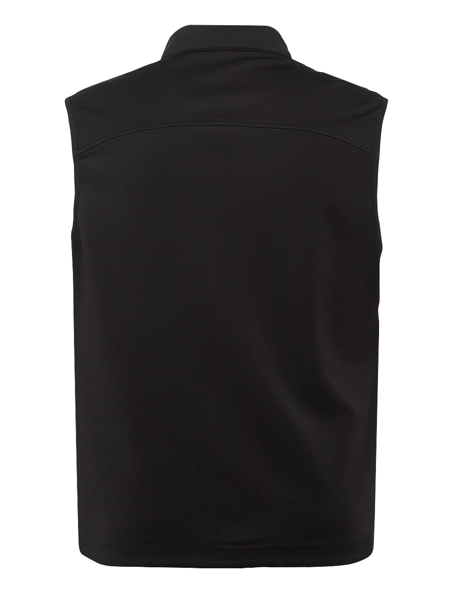 Lyle & Scott Sport - Hybrid Quilted Full Zip Golf Gilet - gilets sans manches - jet black - 2