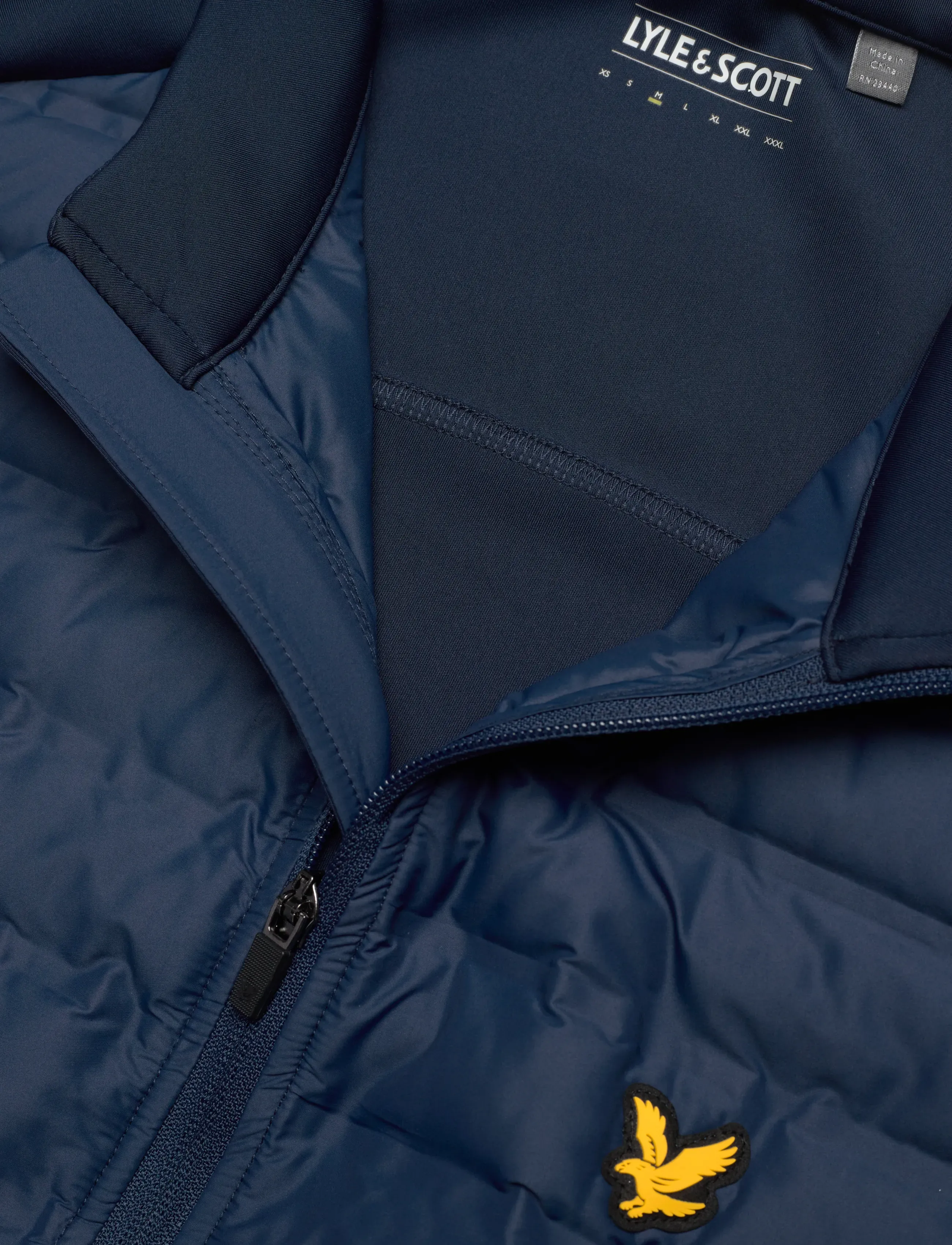 Lyle & Scott Sport - Hybrid Quilted Full Zip Golf Gilet - veste - ryder blue - 2