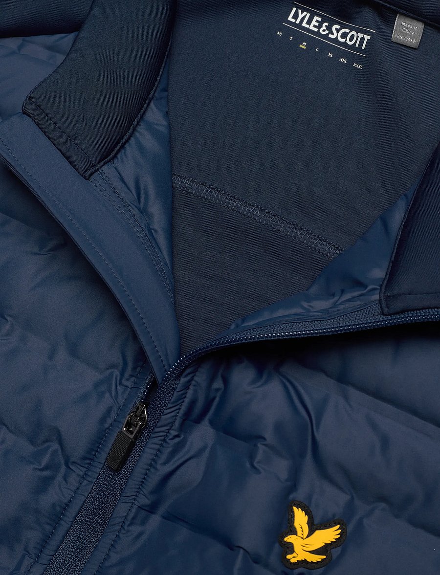 Lyle & Scott Sport - Hybrid Quilted Full Zip Golf Gilet - gilets sans manches - ryder blue - 2
