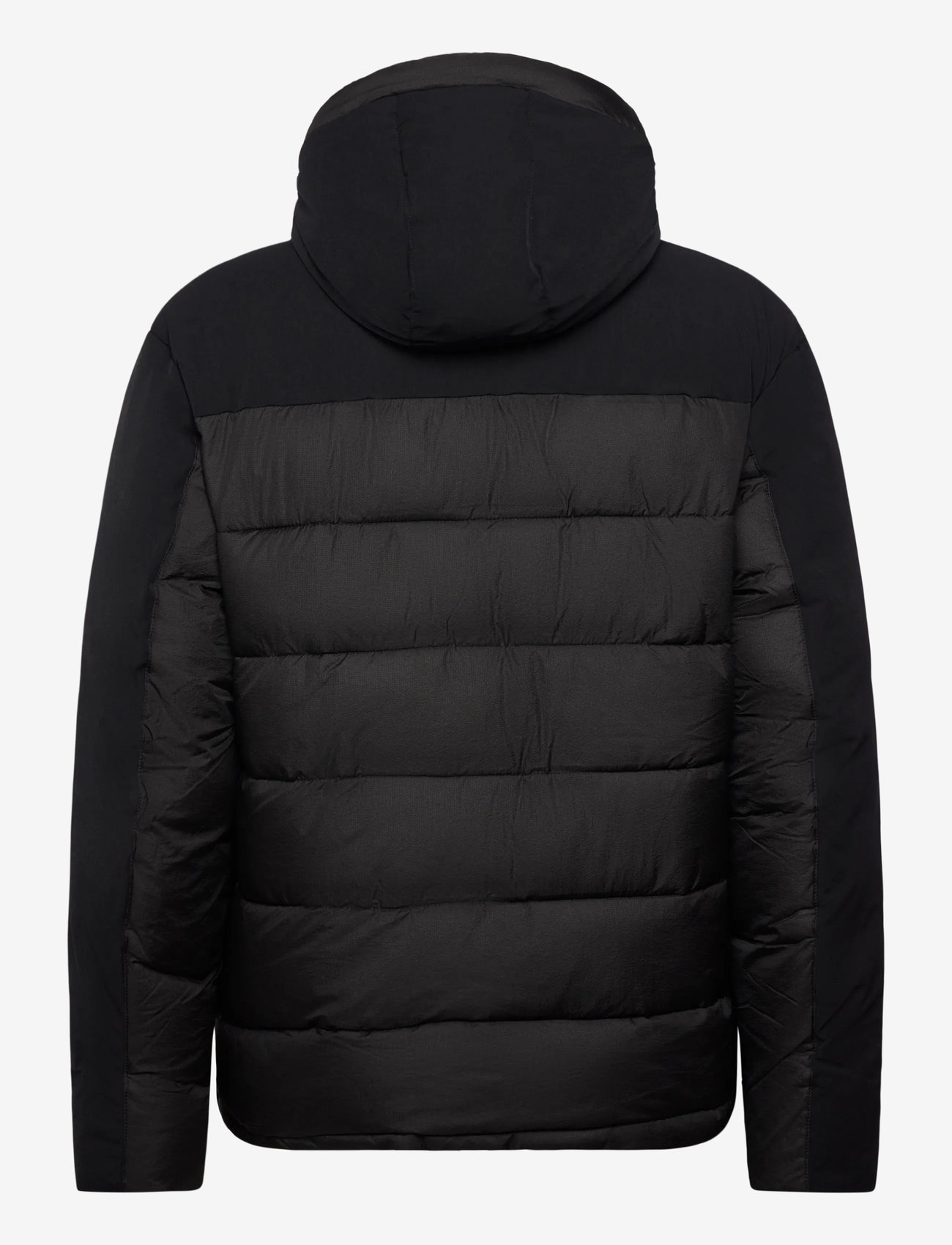 Lyle & Scott Sport - Wadded Hybrid Jacket - hybridjackor - z865 jet black - 2