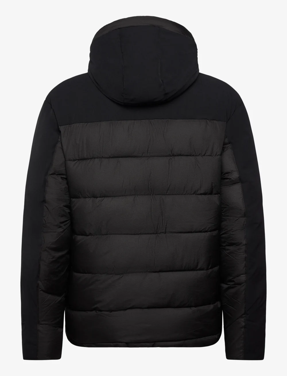 Lyle & Scott Sport - Wadded Hybrid Jacket - hybrid jackets  - z865 jet black - 2
