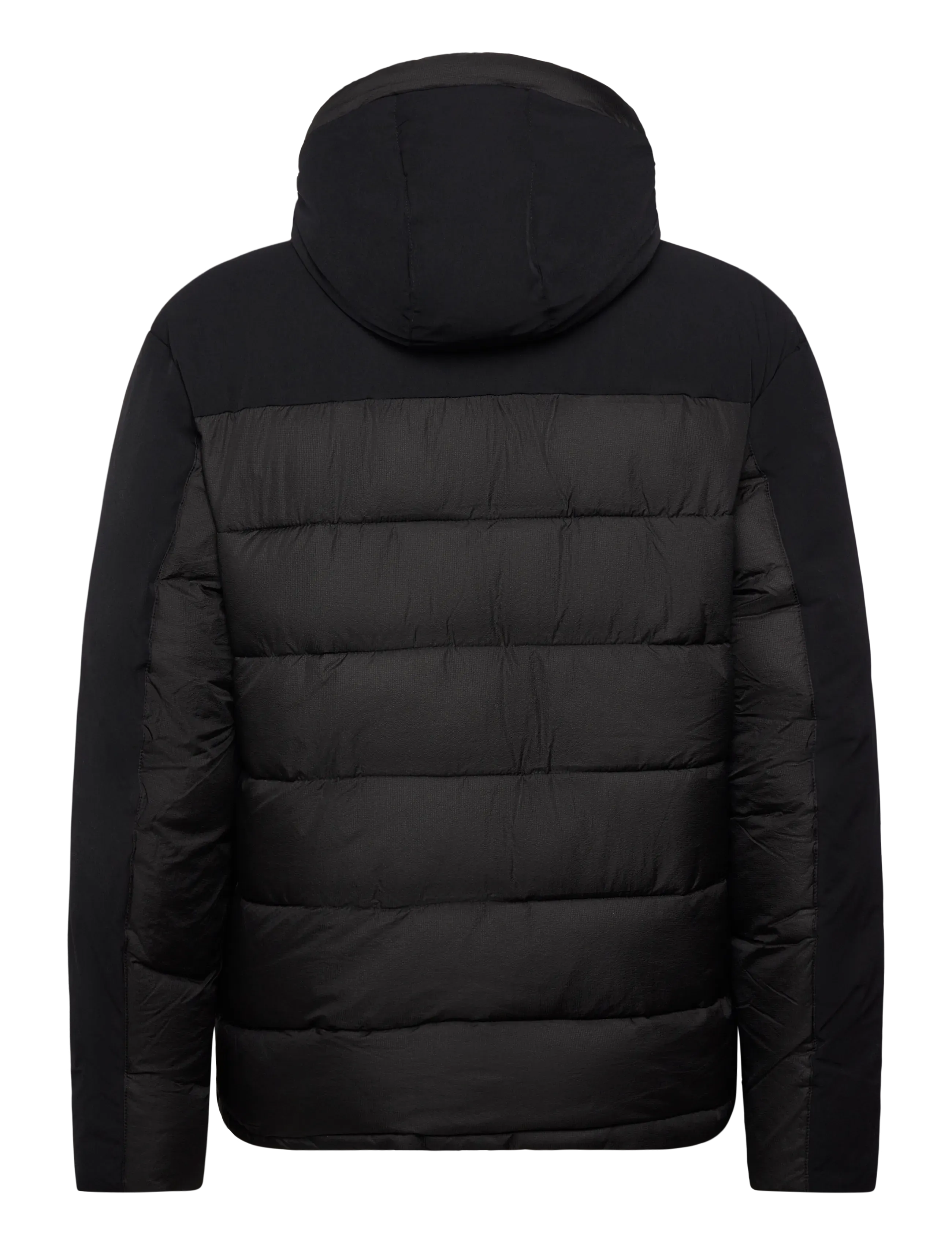 Lyle & Scott Sport - Wadded Hybrid Jacket - hybrid jackets  - z865 jet black - 2