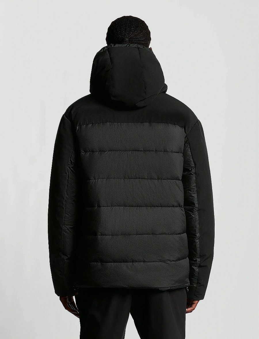 Lyle & Scott Sport - Wadded Hybrid Jacket - hybrid jackets - z865 jet black - 3