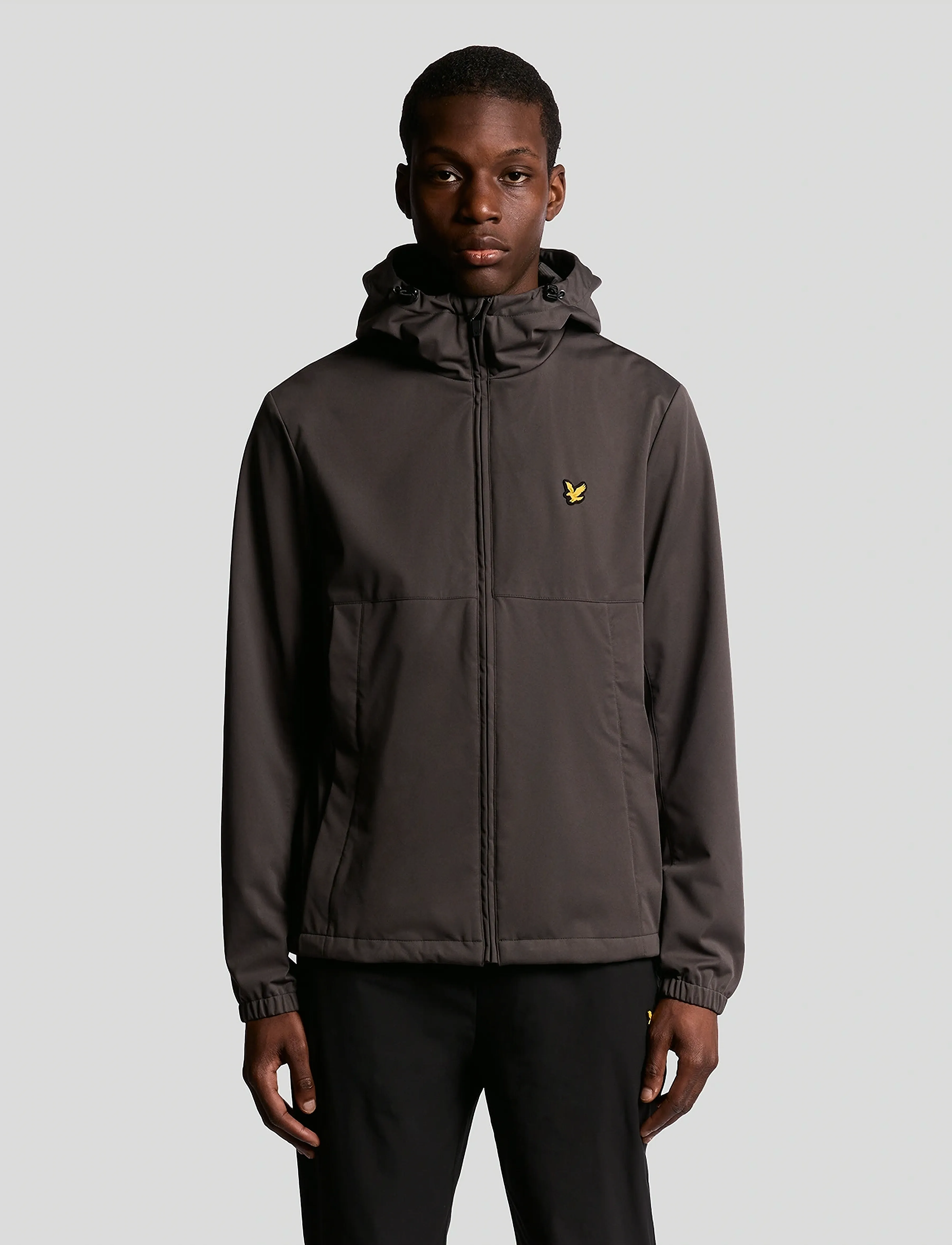 Lyle & Scott Sport Sports Windbreaker Full Zip Jacket, M, Grey, Sport Jackets > Sport Casual Jackets, Herre
