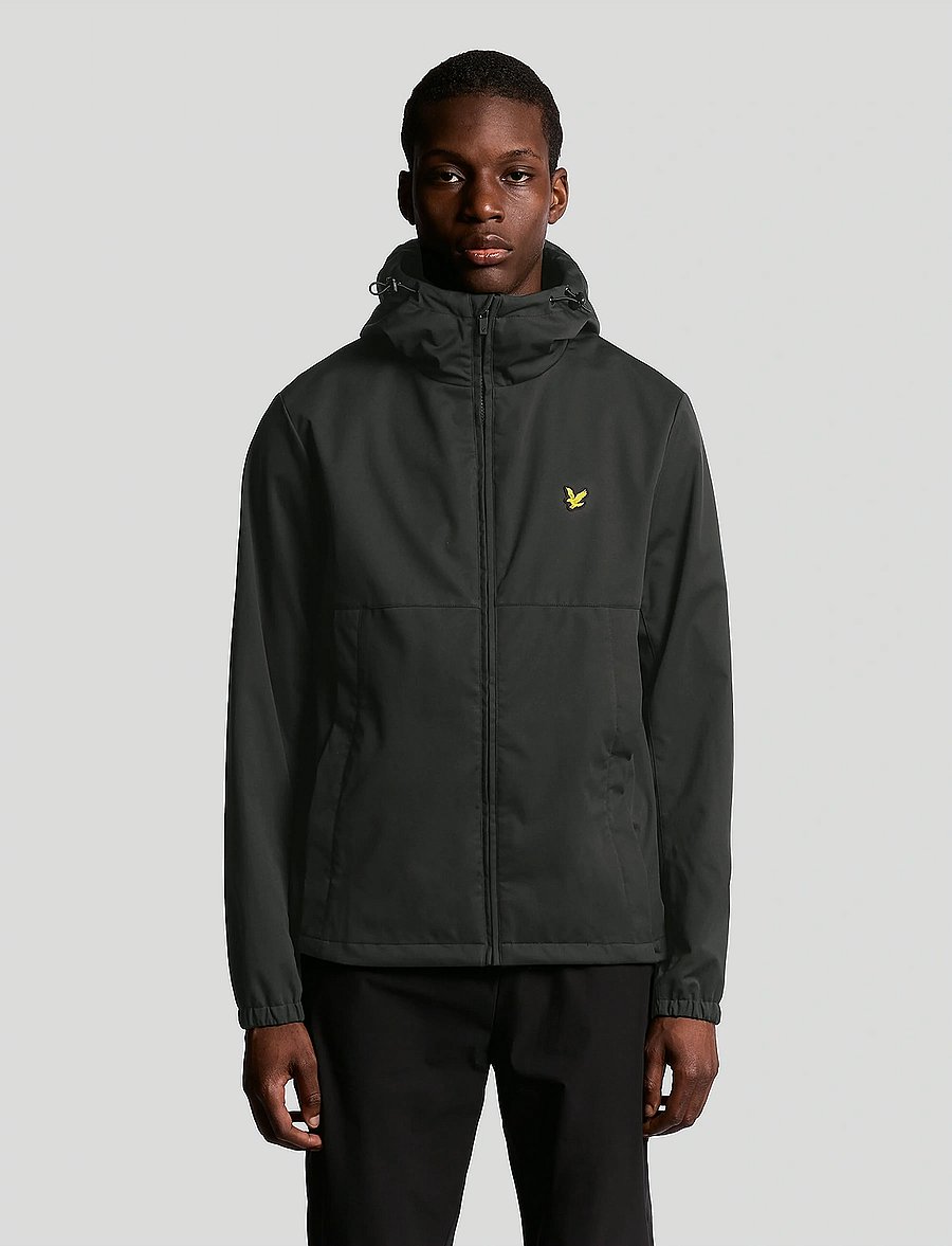 Lyle & Scott Sport - Sports Windbreaker Full Zip Jacket - casual jakker - z865 jet black - 0
