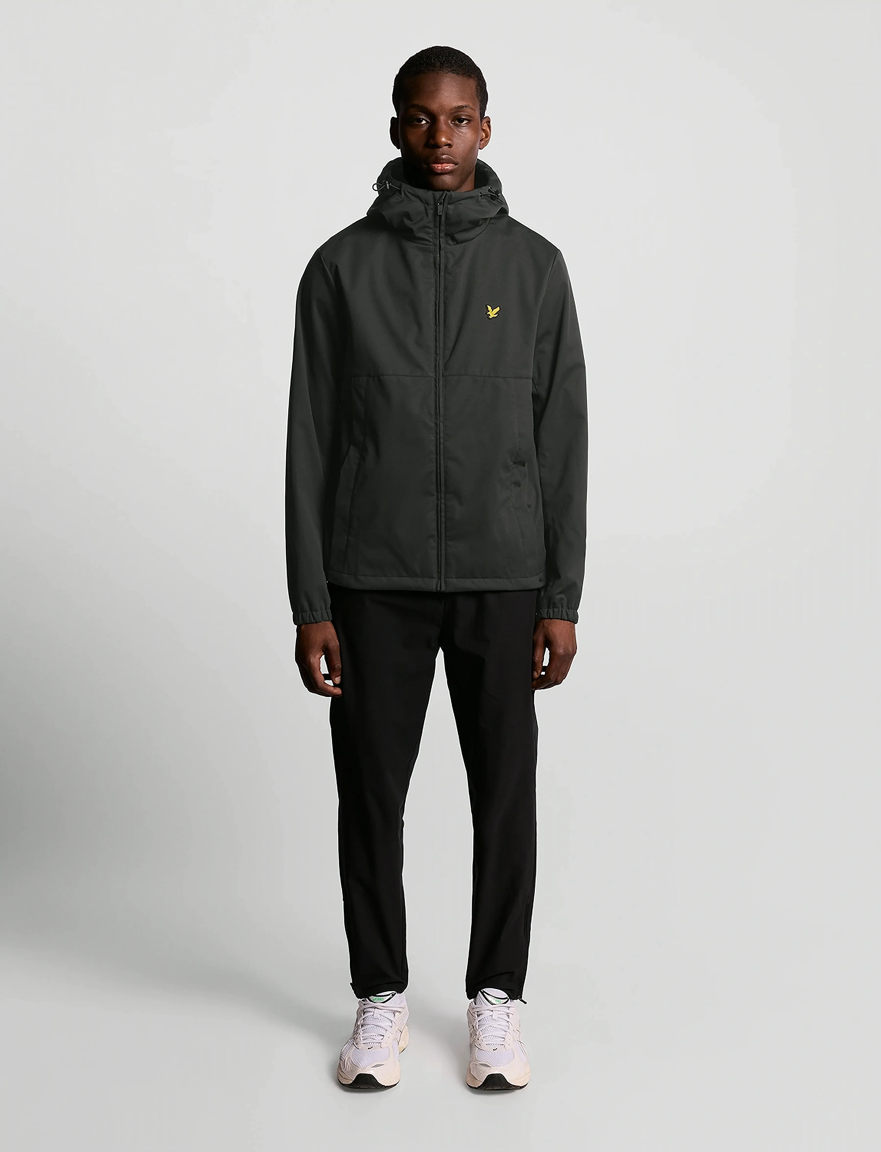 Lyle & Scott Sport - Sports Windbreaker Full Zip Jacket - casual jakker - z865 jet black - 4