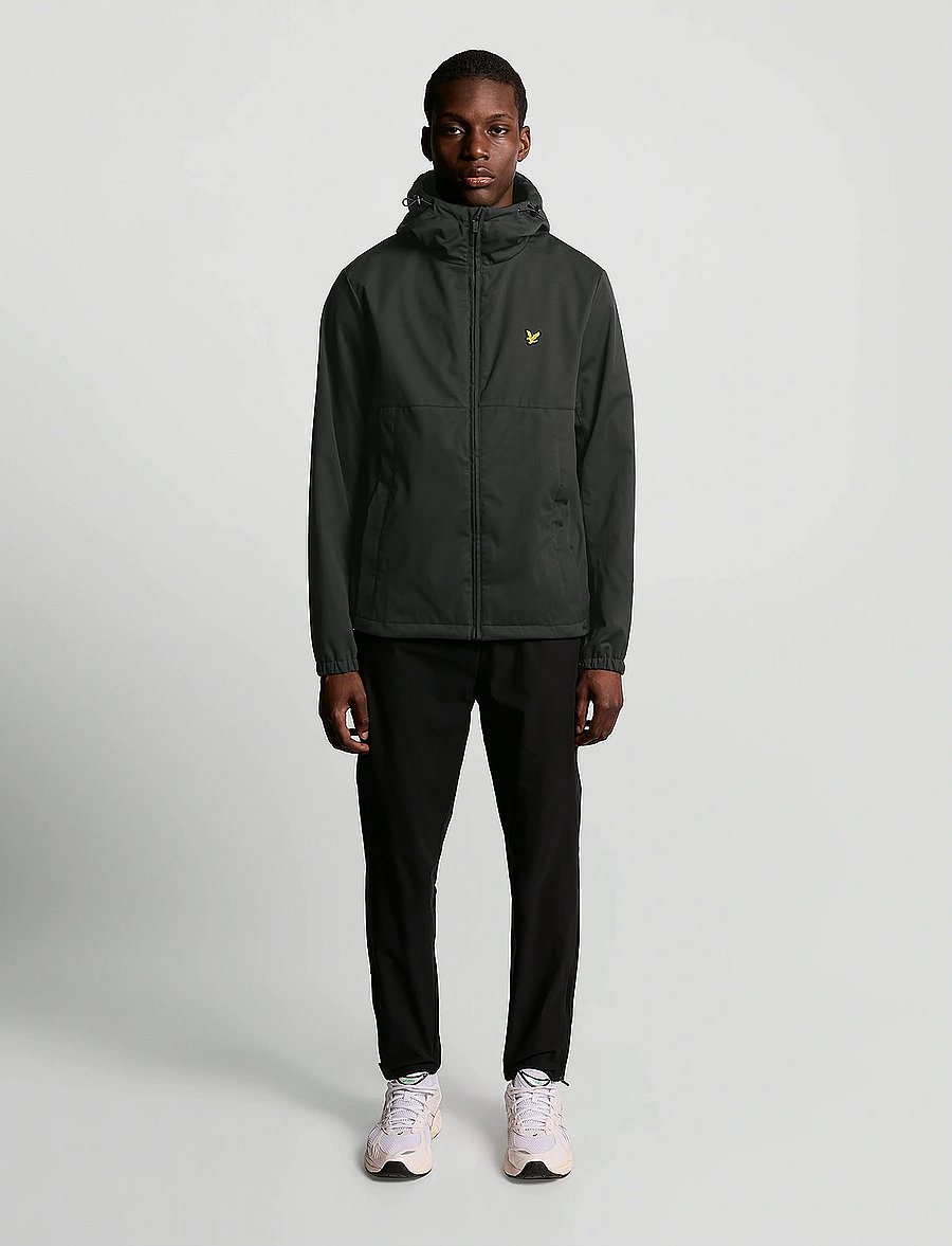 Lyle & Scott Sport - Sports Windbreaker Full Zip Jacket - casual jakker - z865 jet black - 4
