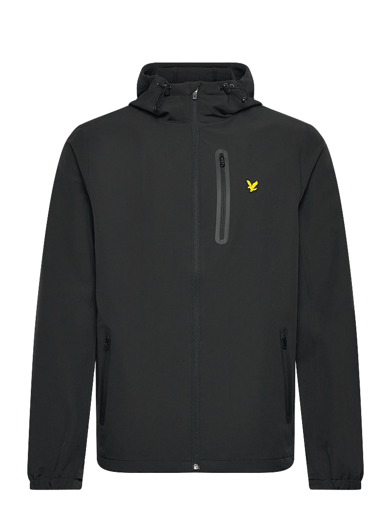 Lyle & Scott Sport - Branded Hooded Jacket - outdoor jacken - jet black - 1