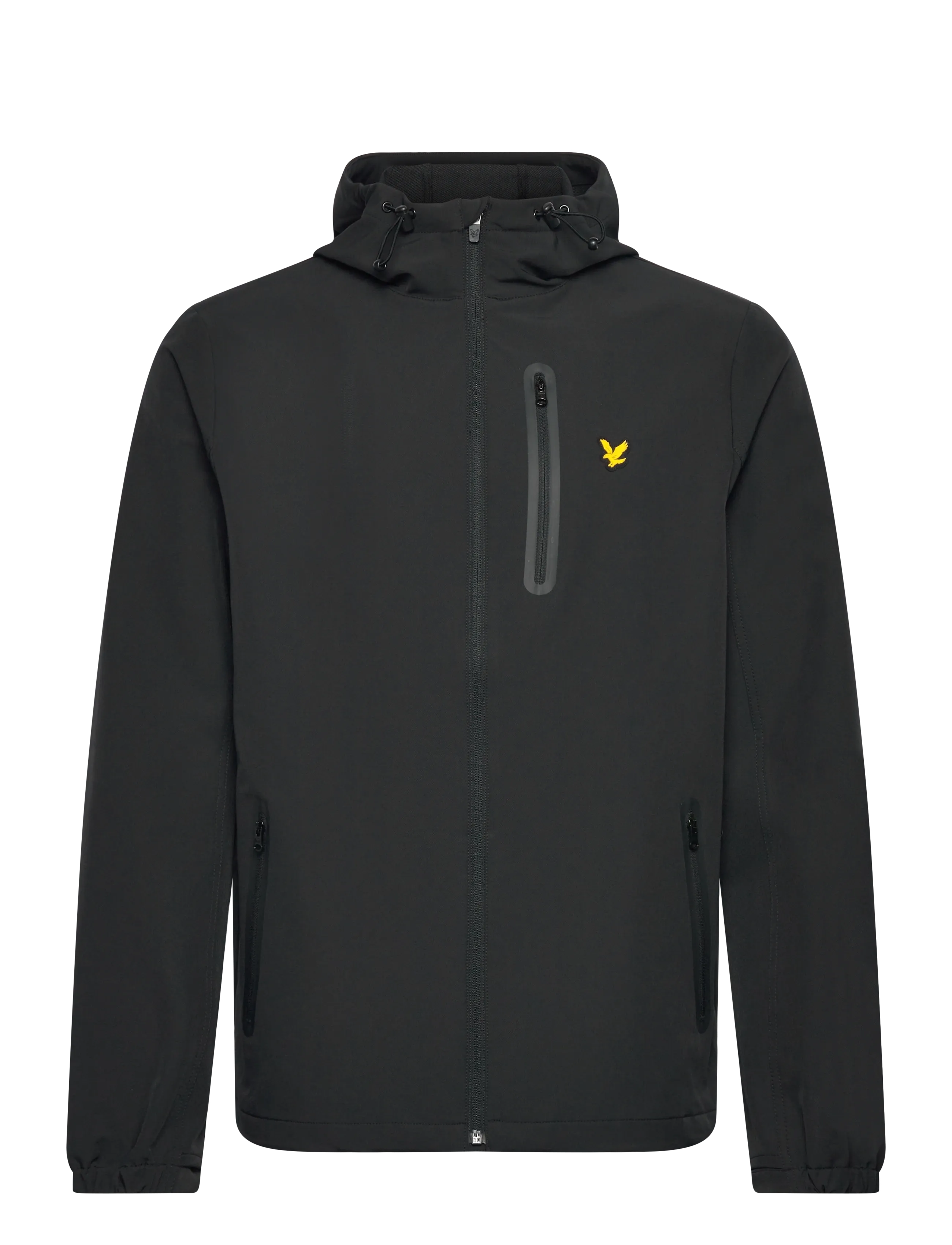 Lyle & Scott Sport Branded Hooded Jacket - Outdoor - JET BLACK / black
