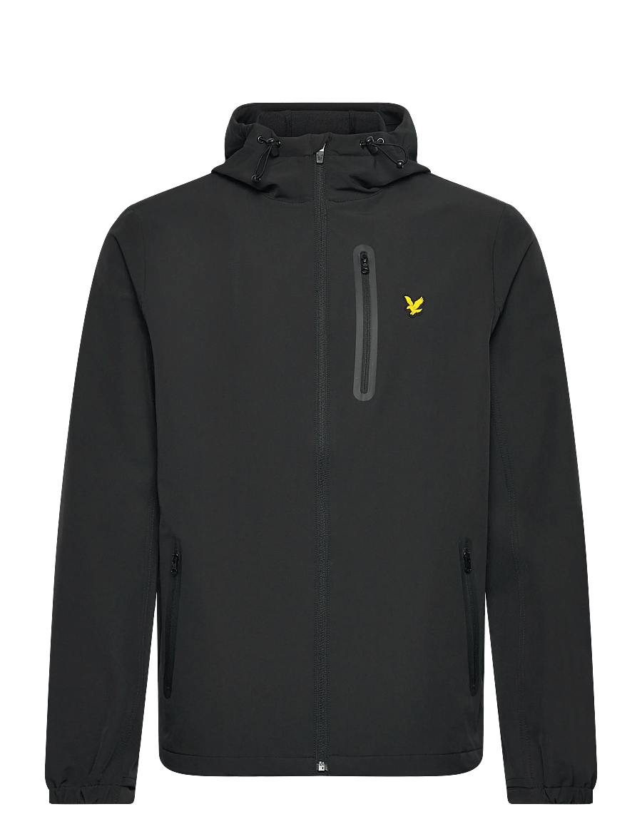 Lyle & Scott Sport - Branded Hooded Jacket - outdoor jacken - jet black - 1