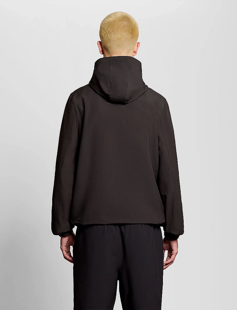 Lyle & Scott Sport - Branded Hooded Jacket - outdoor jacken - jet black - 3