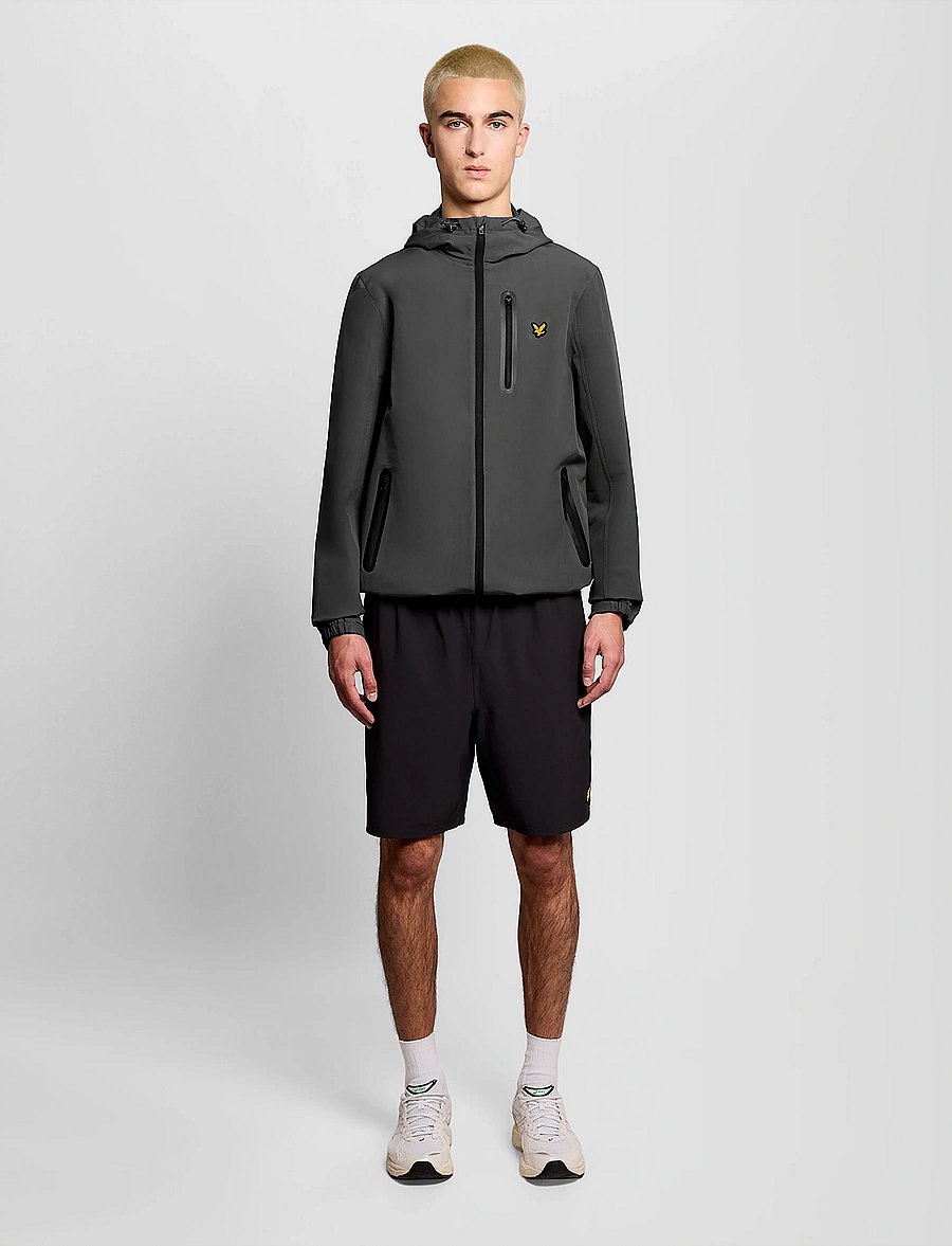 Lyle & Scott Sport - Branded Hooded Jacket - outdoor jacken - turbulence - 4
