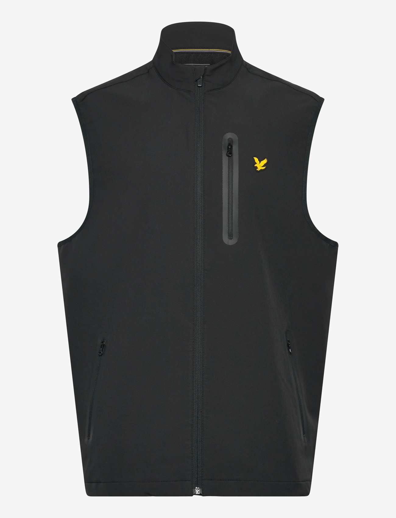 Lyle & Scott Sport - Branded Gilet - västar - jet black - 0