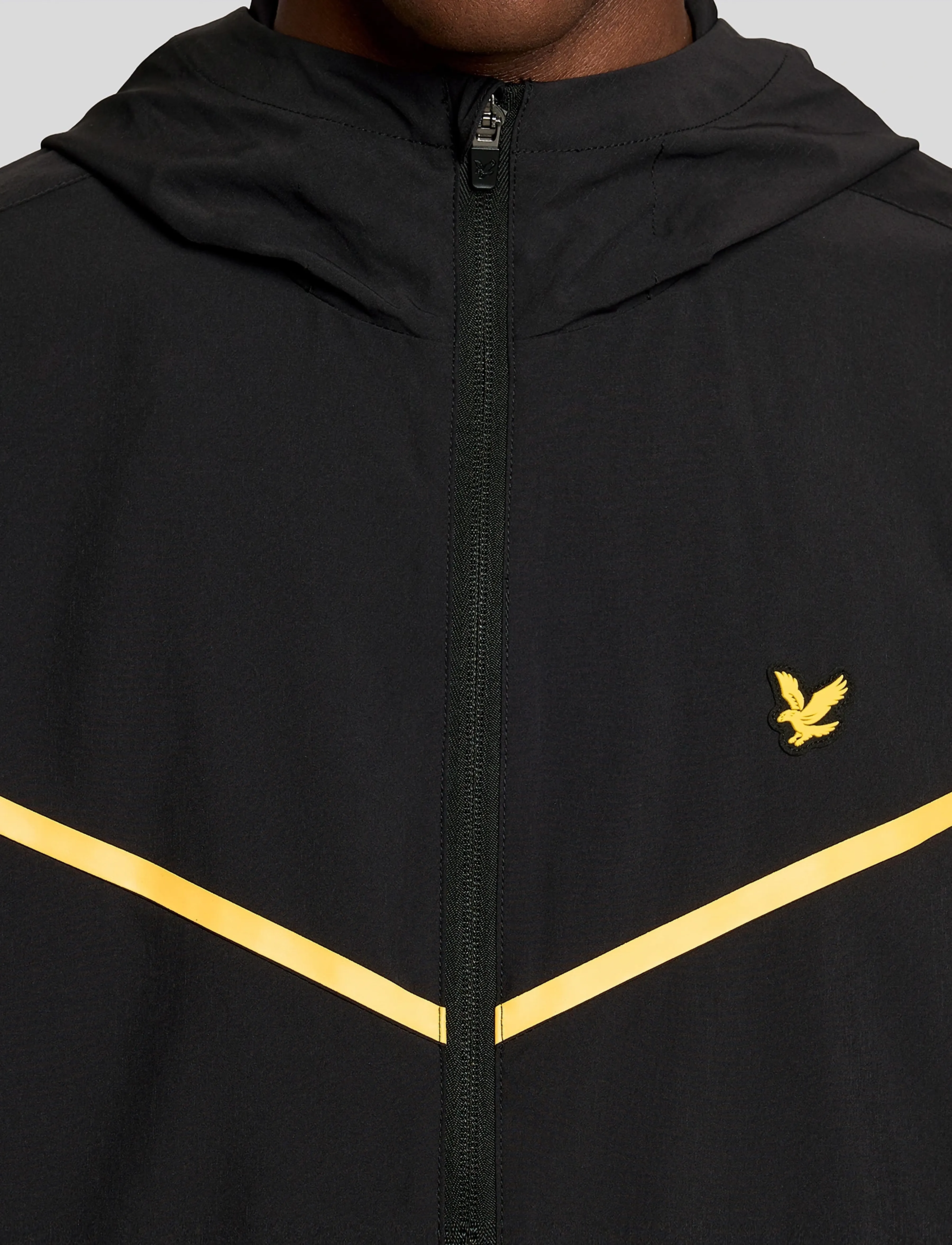 Lyle & Scott Sport - Striped Track Jacket - sportsjakker - jet black - 5