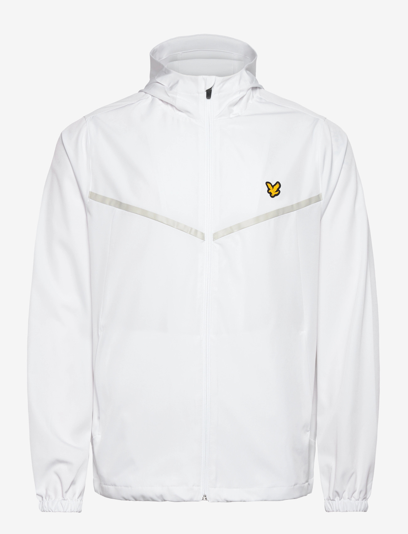 Lyle & Scott Sport - Striped Track Jacket - sportsjakker - white - 1