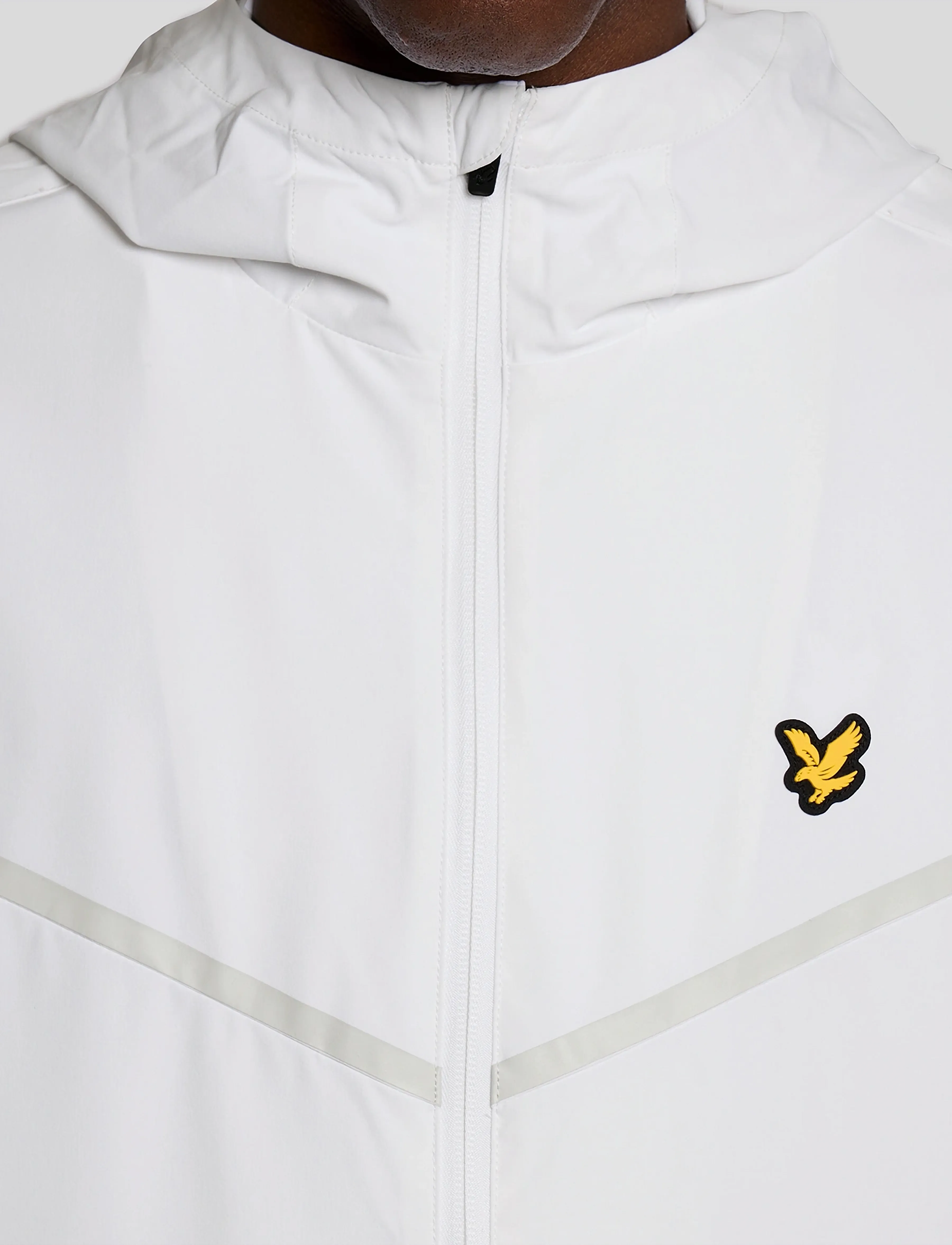 Lyle & Scott Sport - Striped Track Jacket - sportsjakker - white - 5