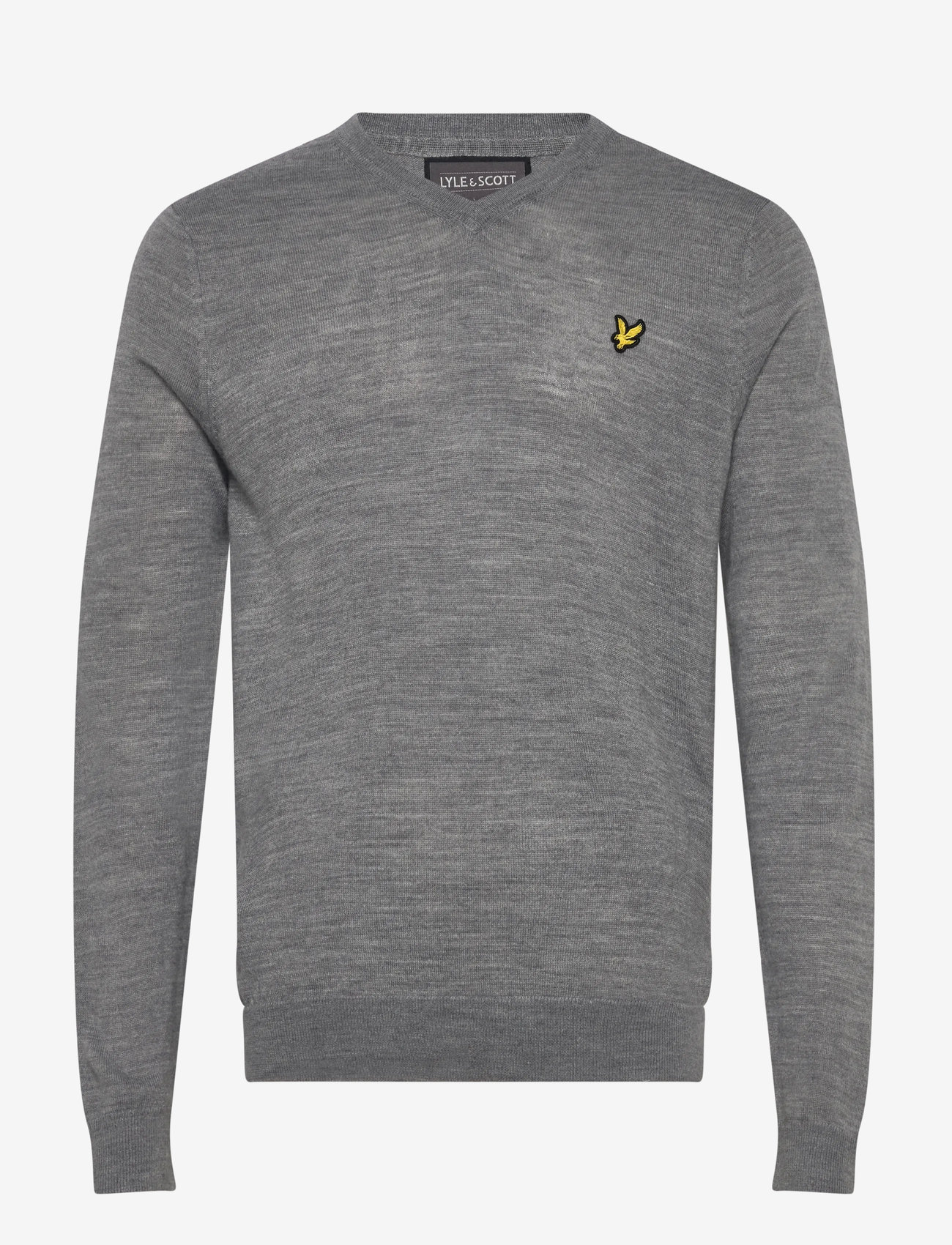 Lyle & Scott Sport - Golf V Neck Pullover - Överdelar - t28 mid grey marl - 1
