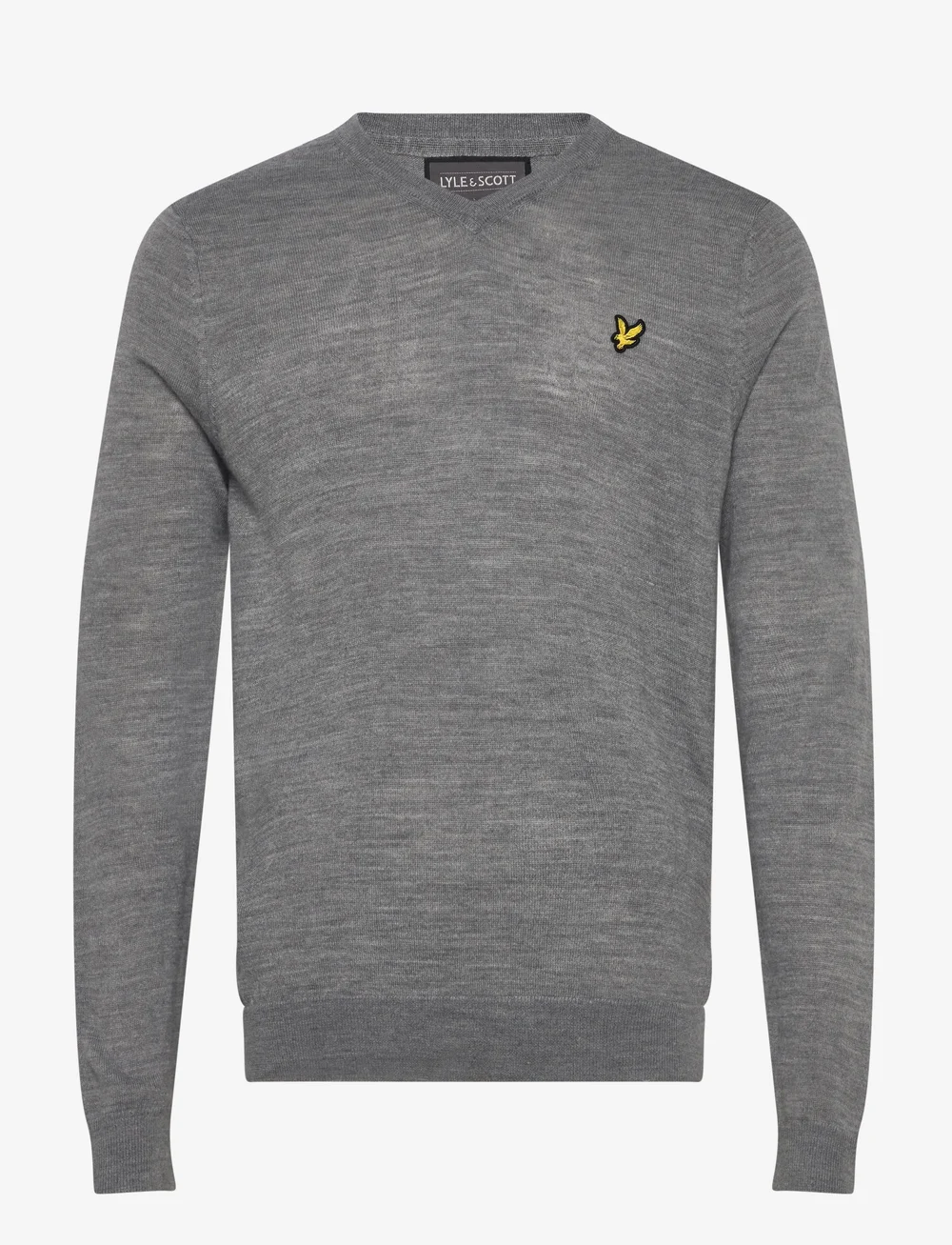 Lyle & Scott Sport - Golf V Neck Pullover - overdele - t28 mid grey marl - 1